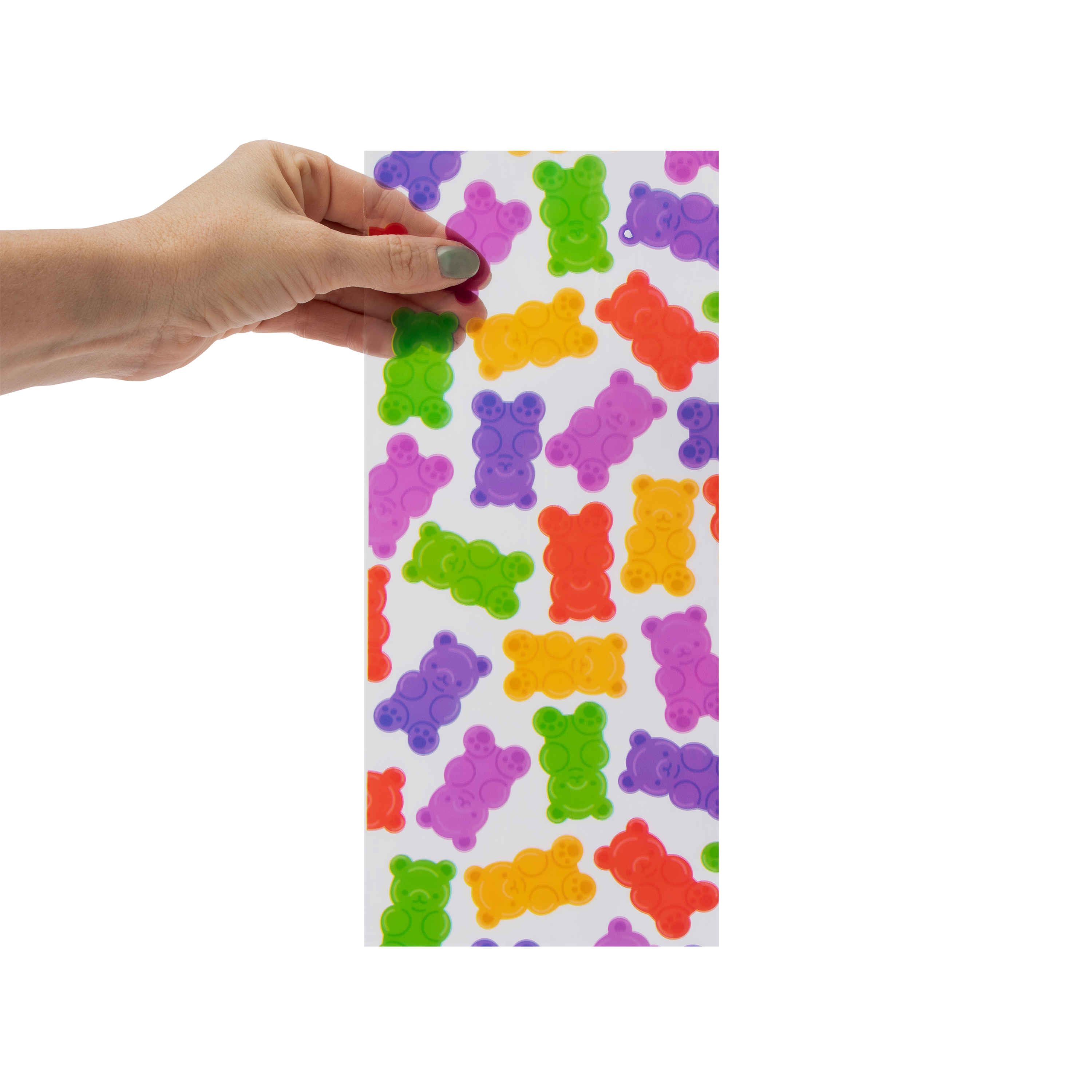 Gummy Bear Party Favor Cello Bags 20-Count
