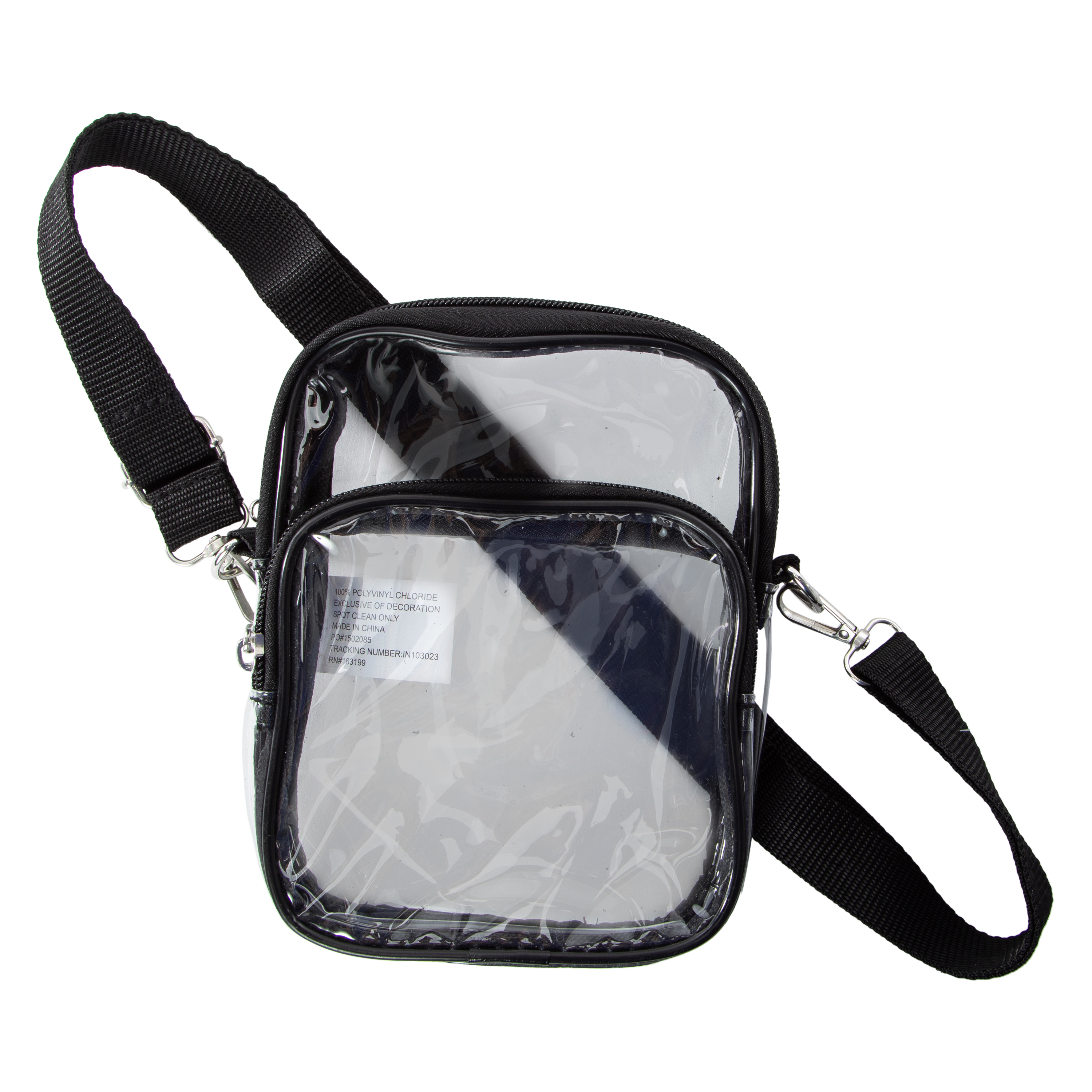 Clear Crossbody Bag 5.5in x 7.5in