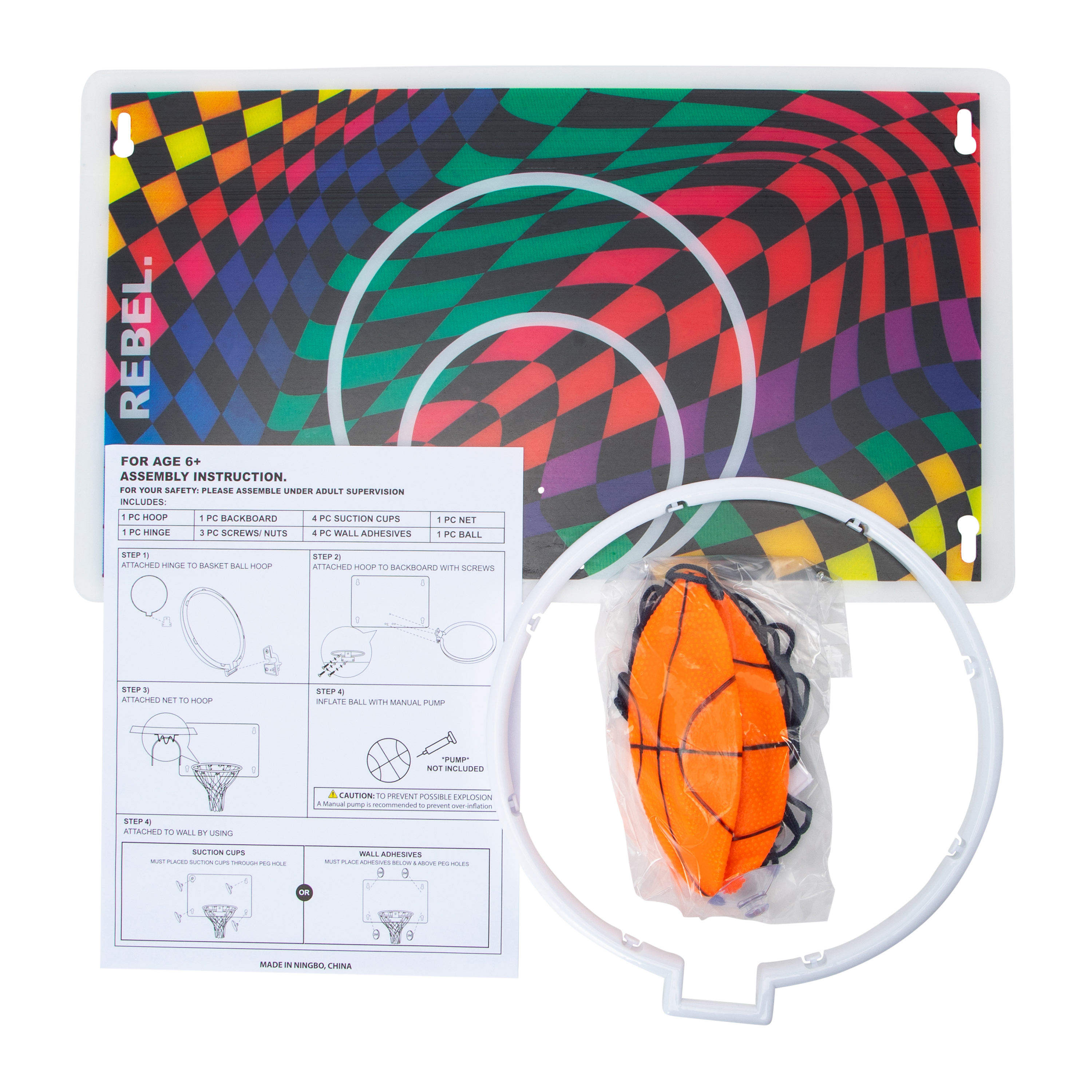 Basketball Mini Hoop With Ball