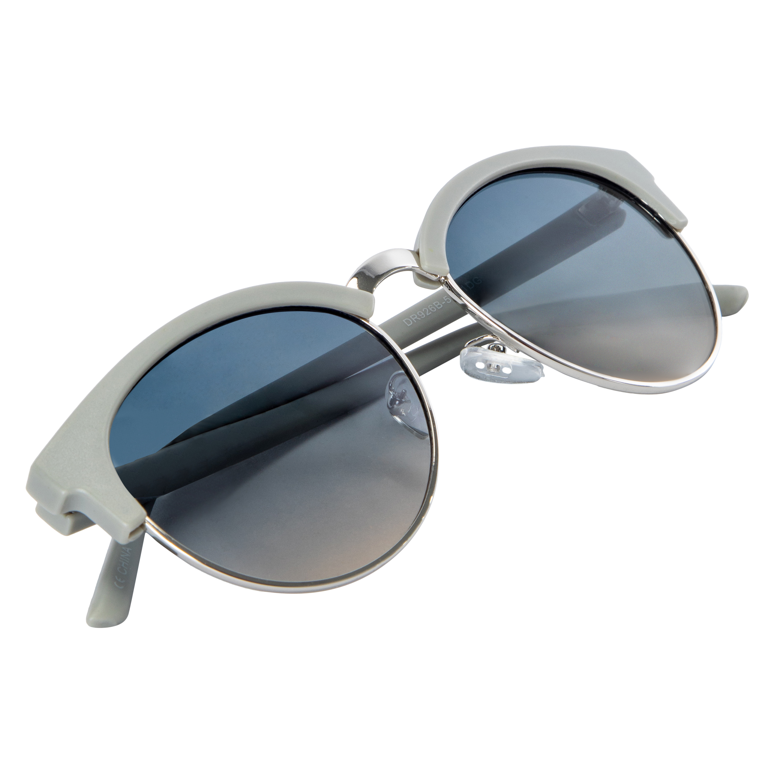 Ladies Mirrored Cat Eye Sunglasses
