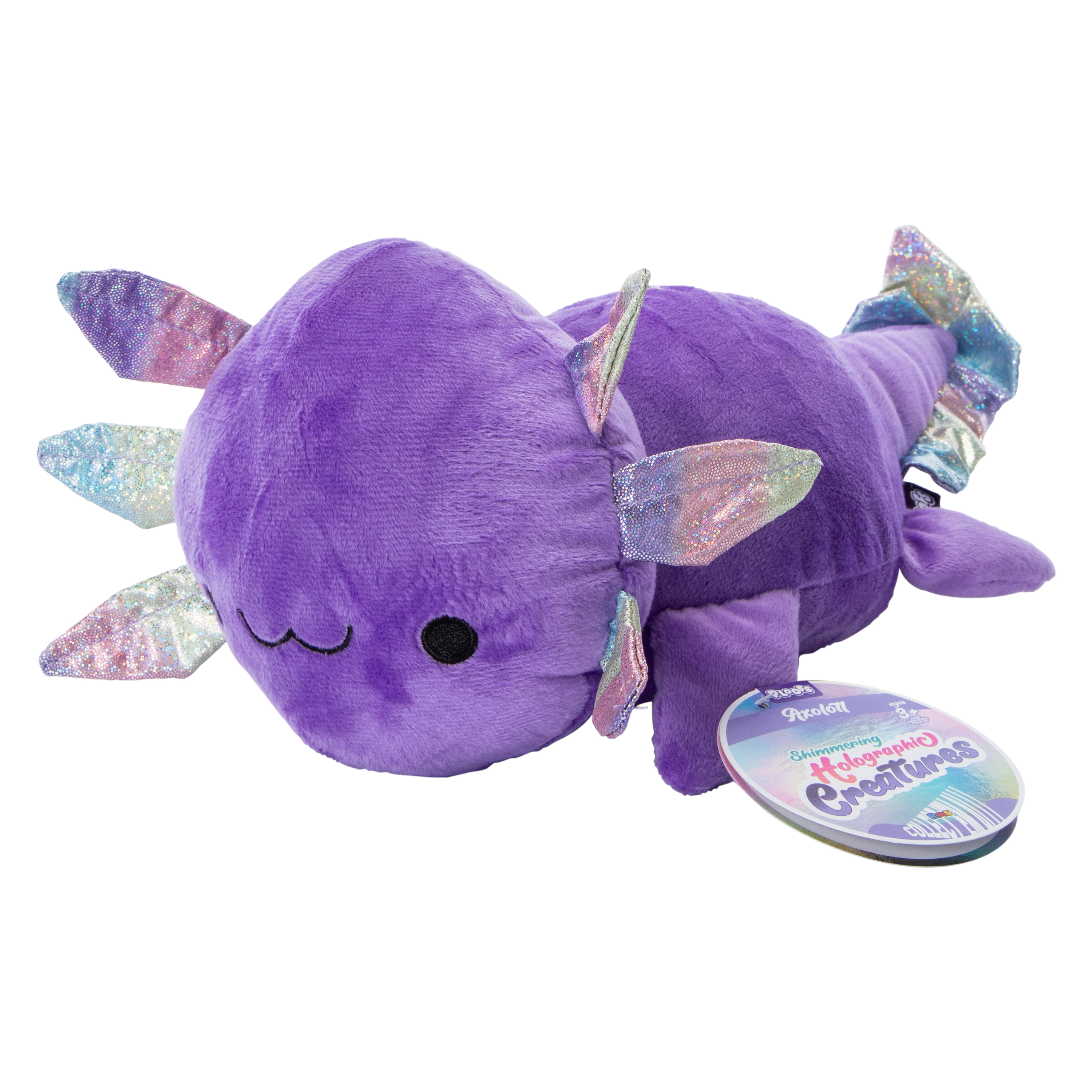 Ploofs™ Shimmering Holographic Creatures Plush
