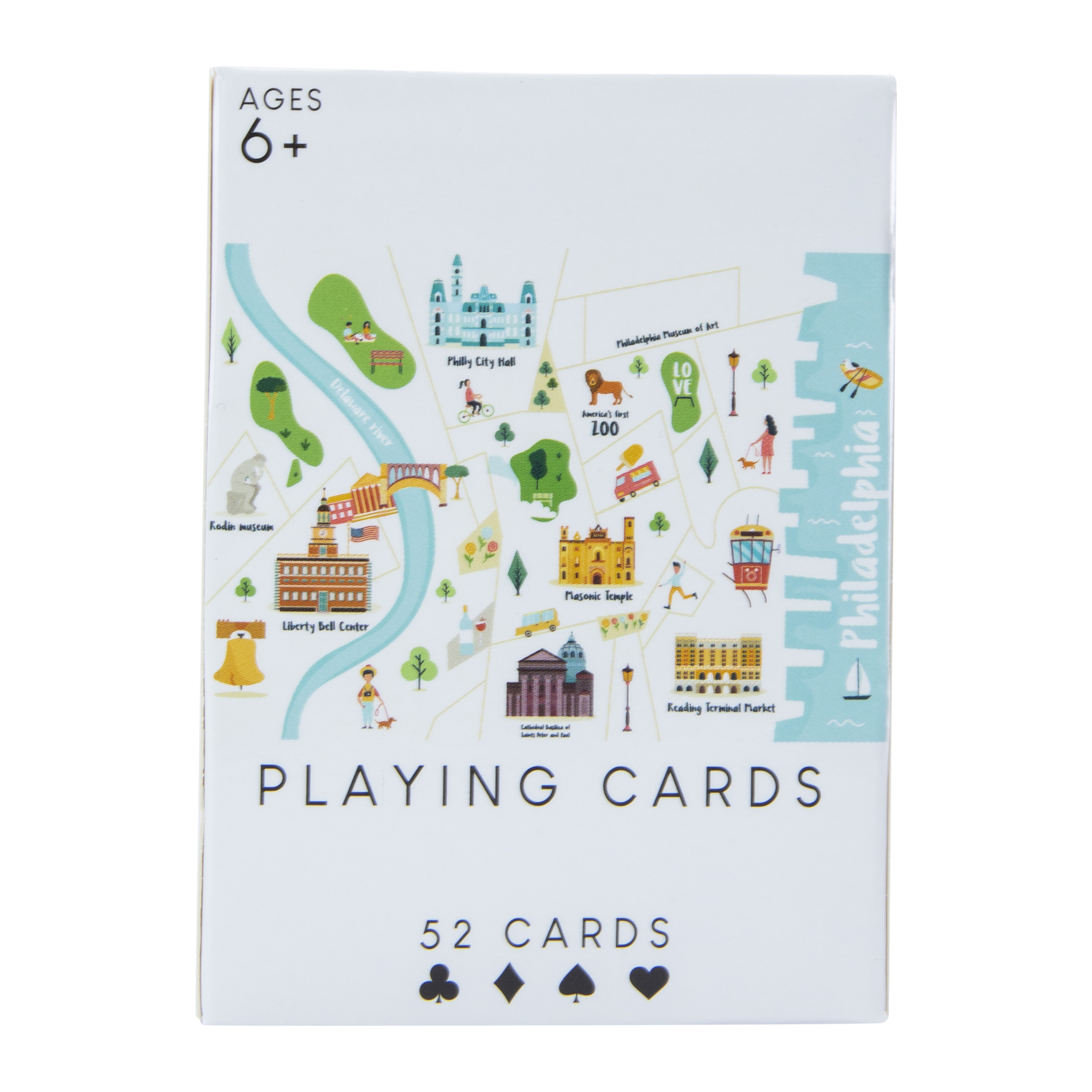 Philadelphia Playing Cards 52-Count