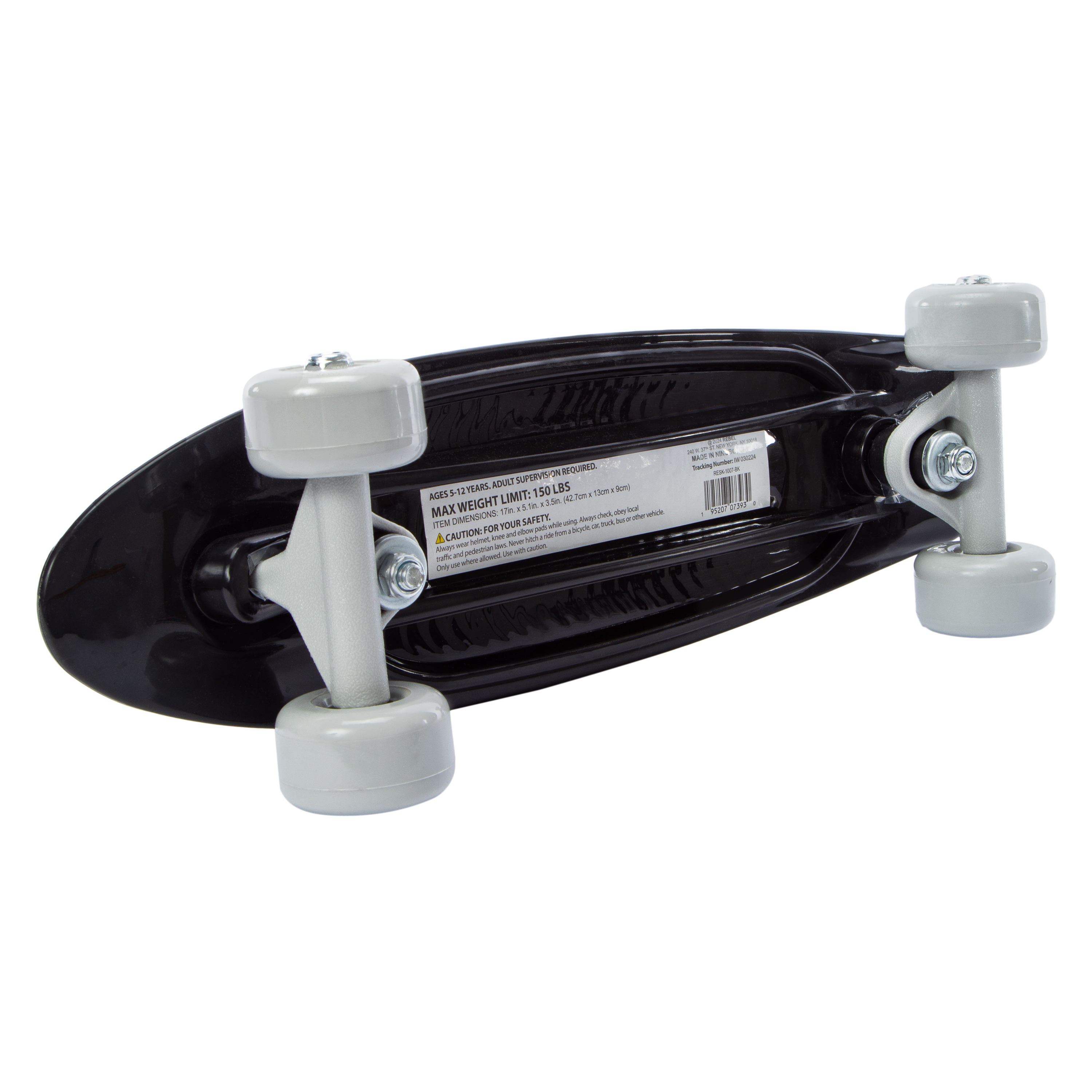 Mini Plastic Cruiser Skateboard 17in