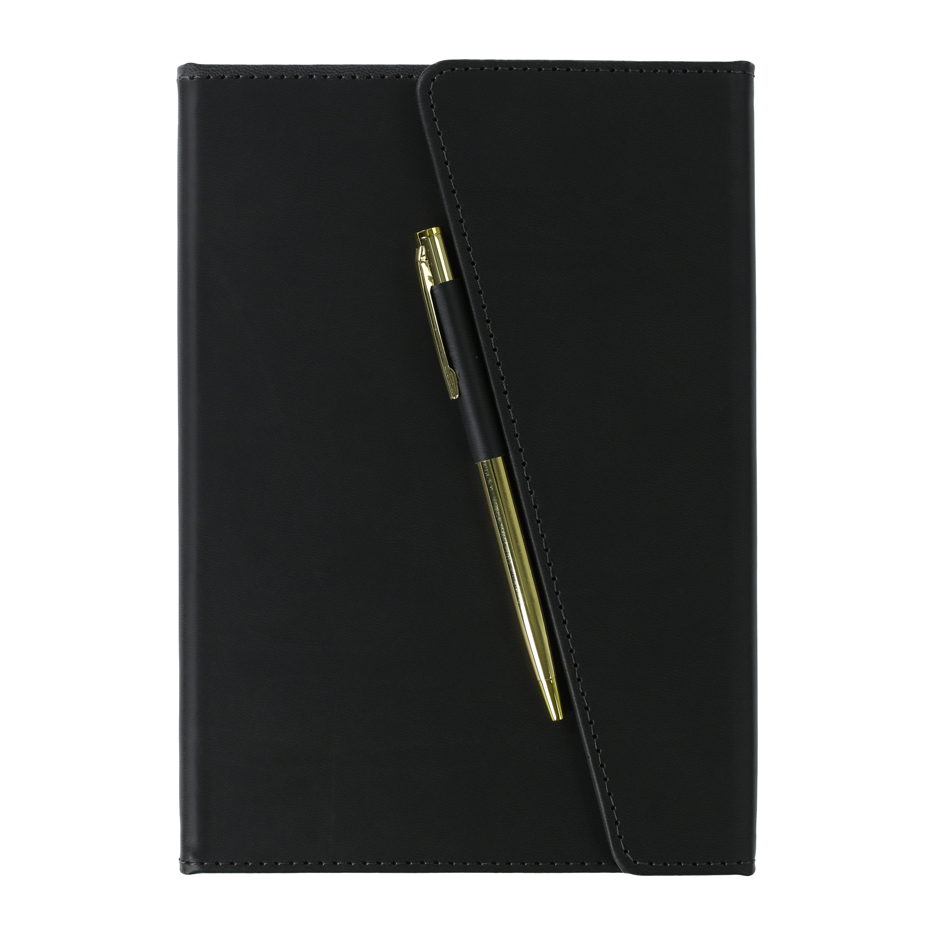 Asymmetric Flap Journal With Pen