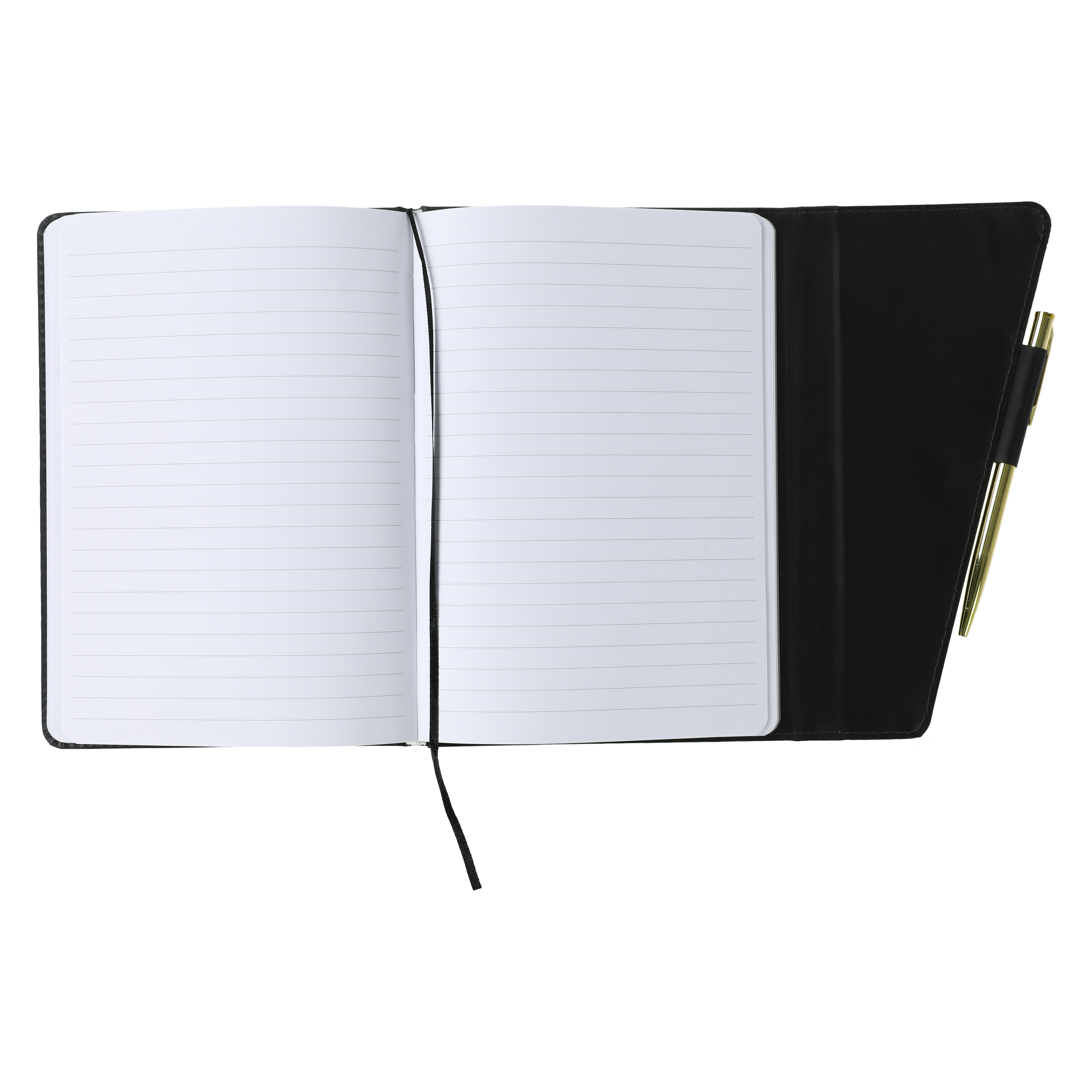 Asymmetric Flap Journal With Pen