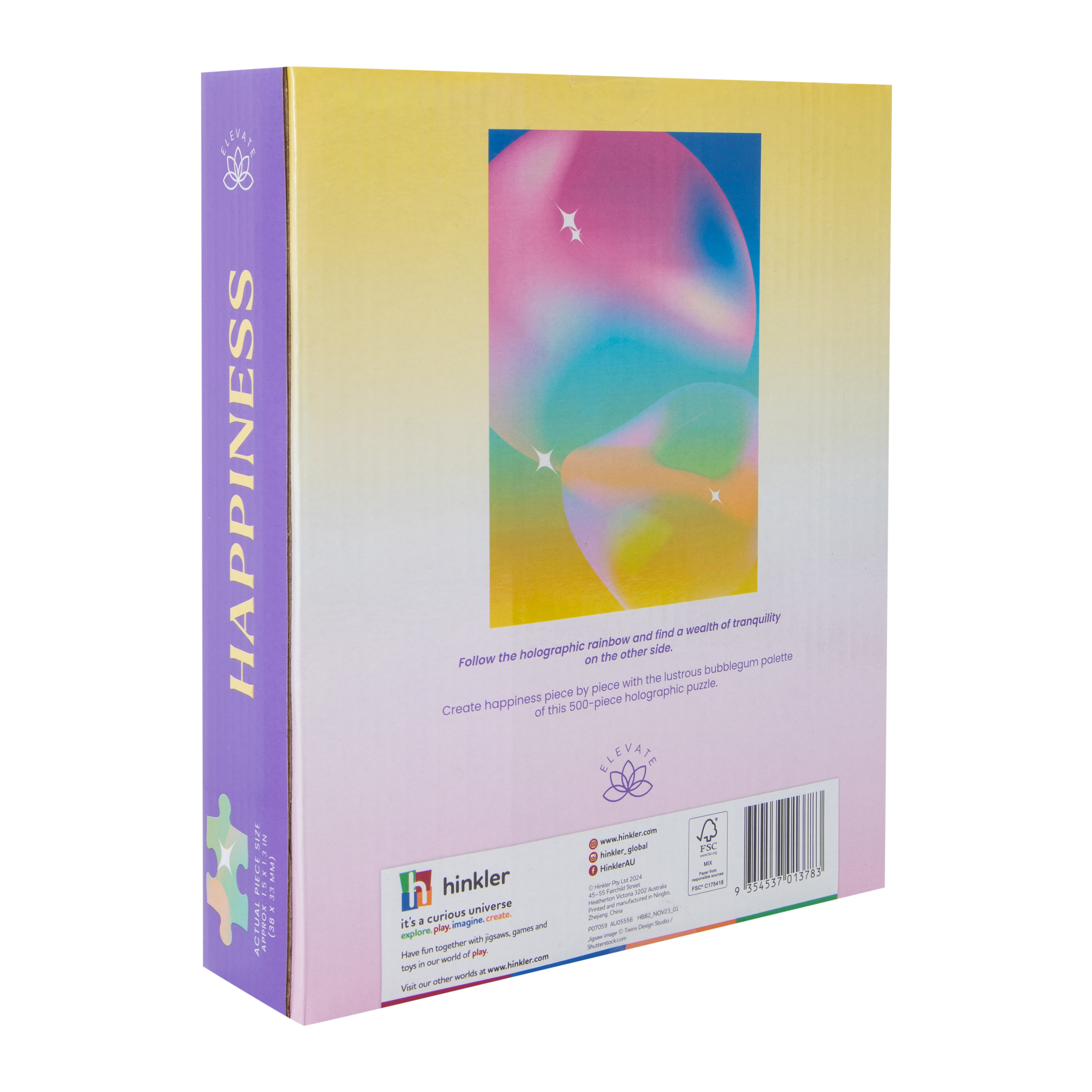 Holographic Jigsaw Puzzle 500-Piece