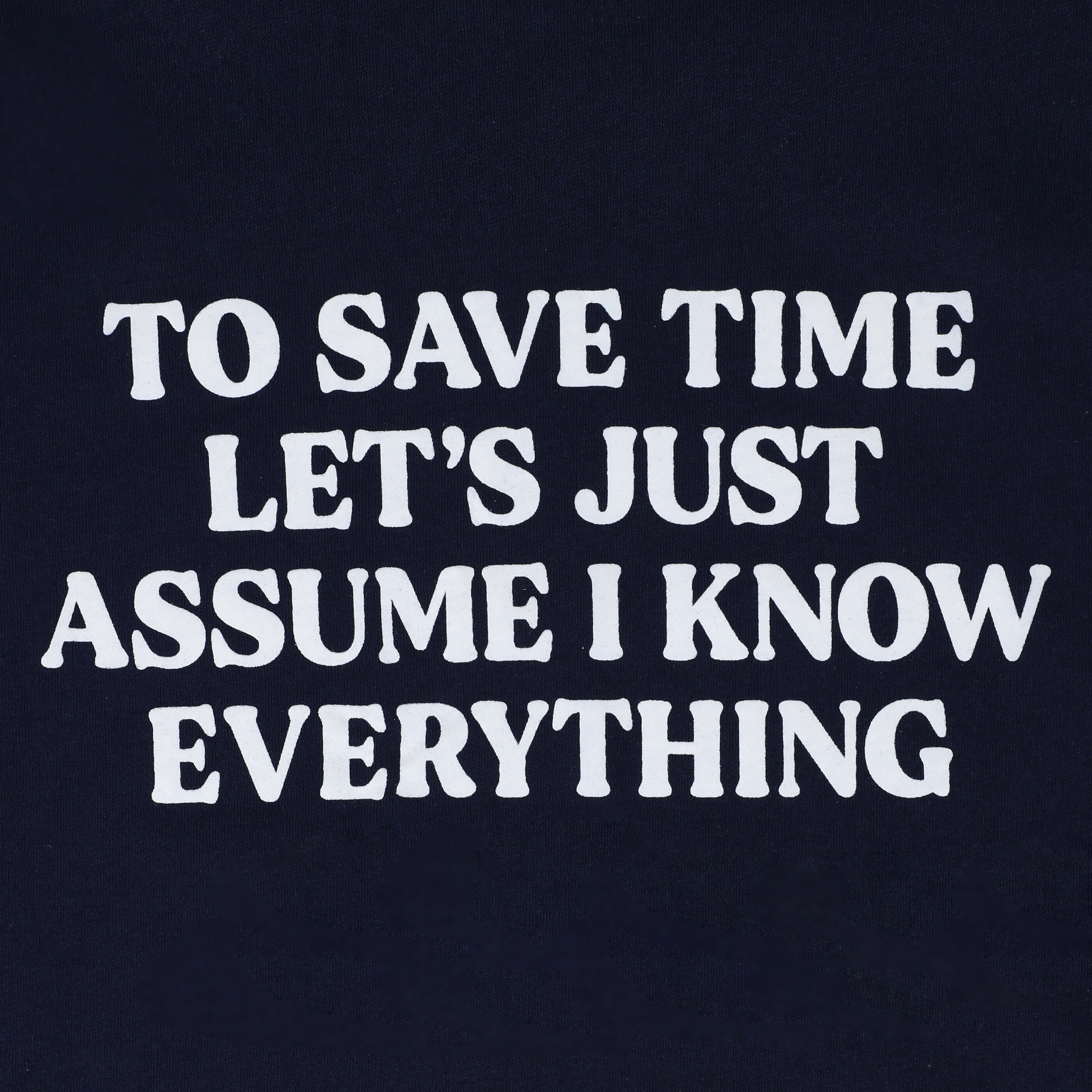 'I Know Everything' Graphic Tee