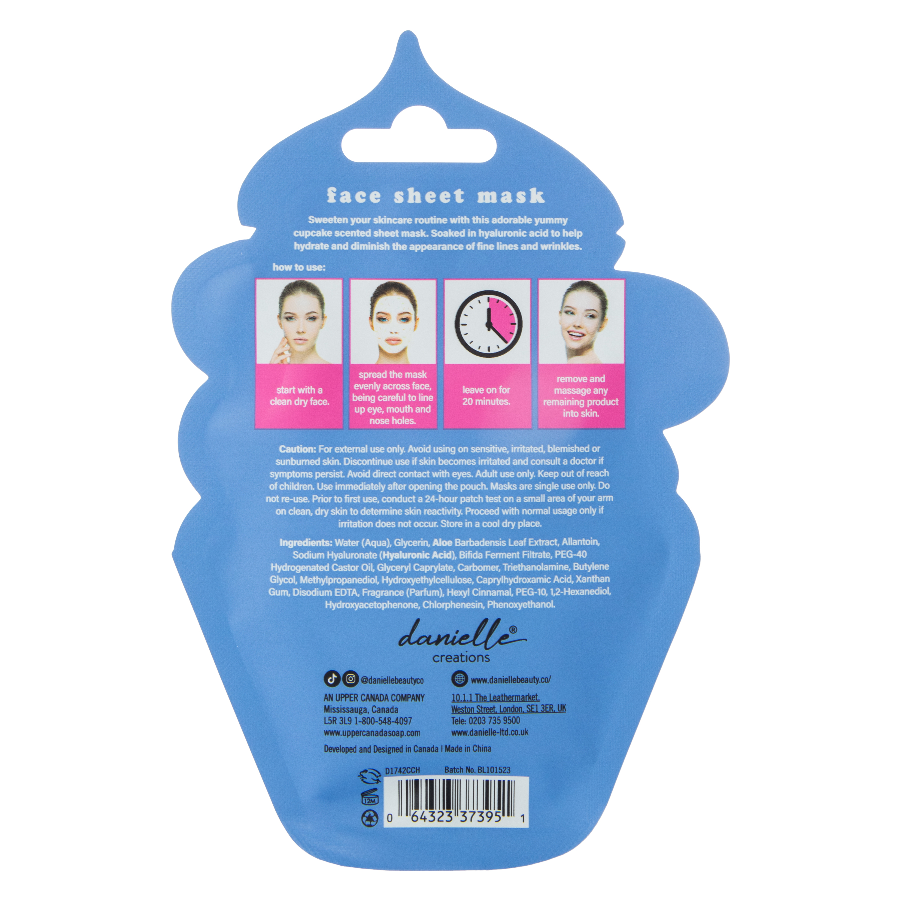 Danielle Creations® Dessert Face Sheet Mask | Five Below