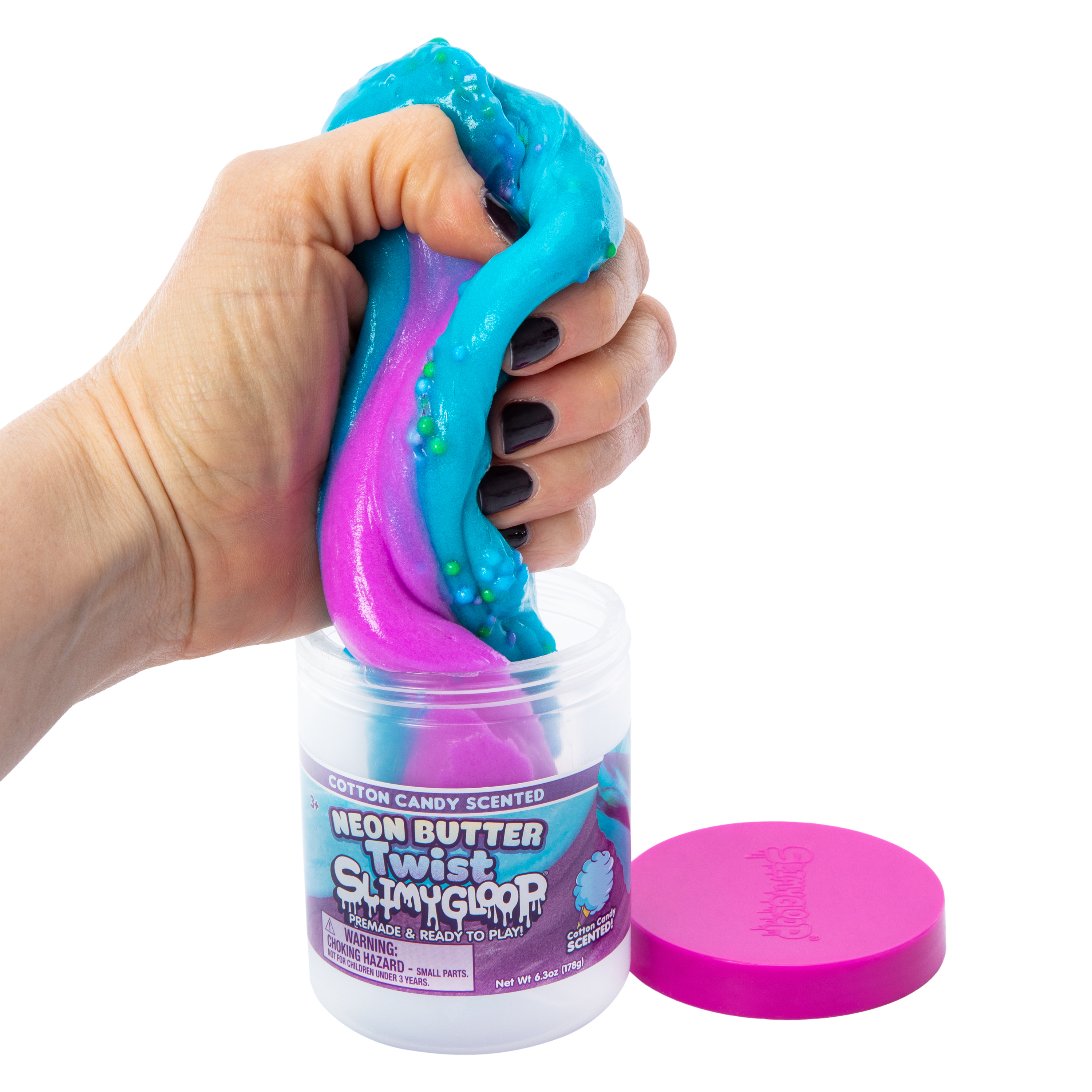 neon butter twist slimygloop® slime 6.3oz