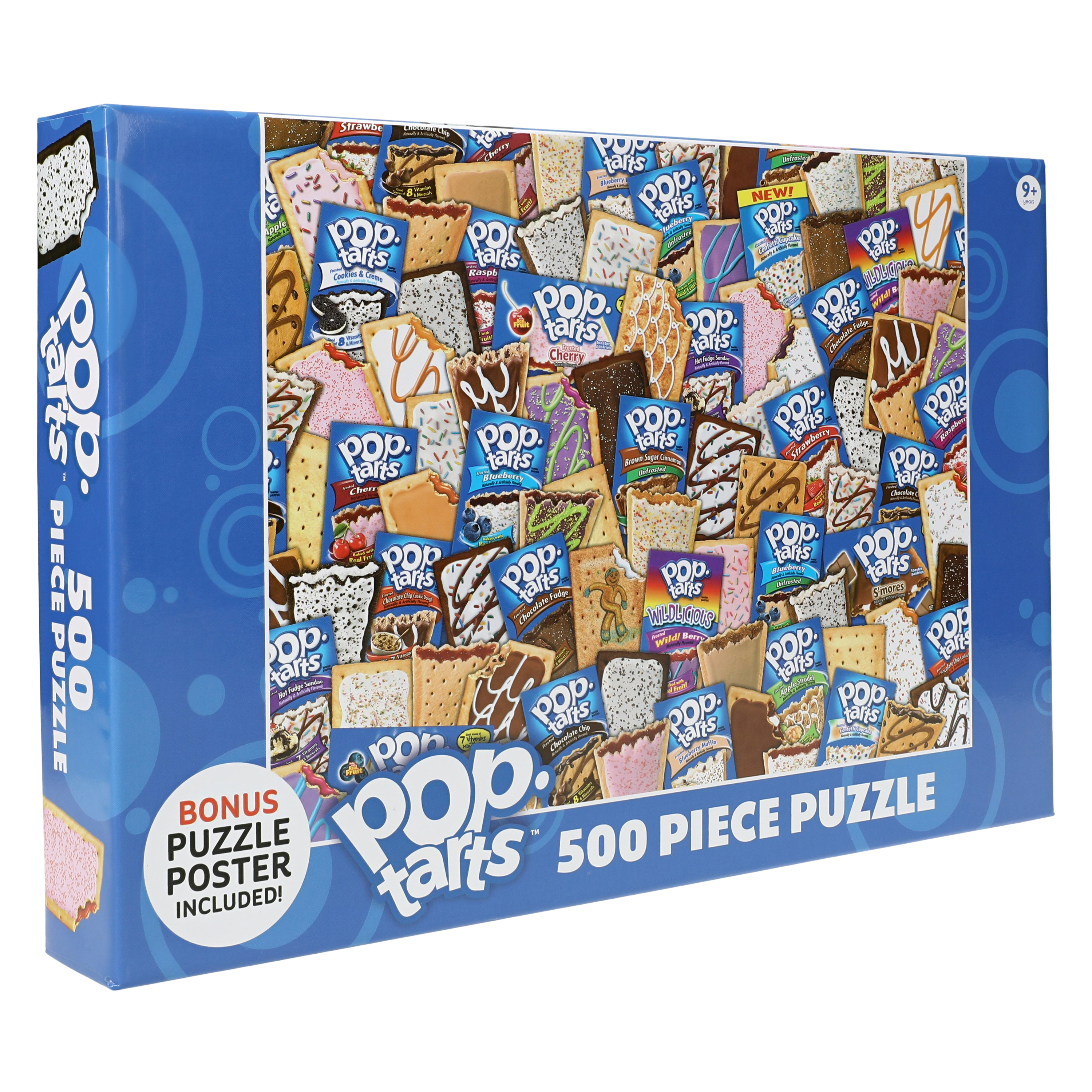 RoseArt® Snack Food Jigsaw Puzzle With Poster 500-Piece