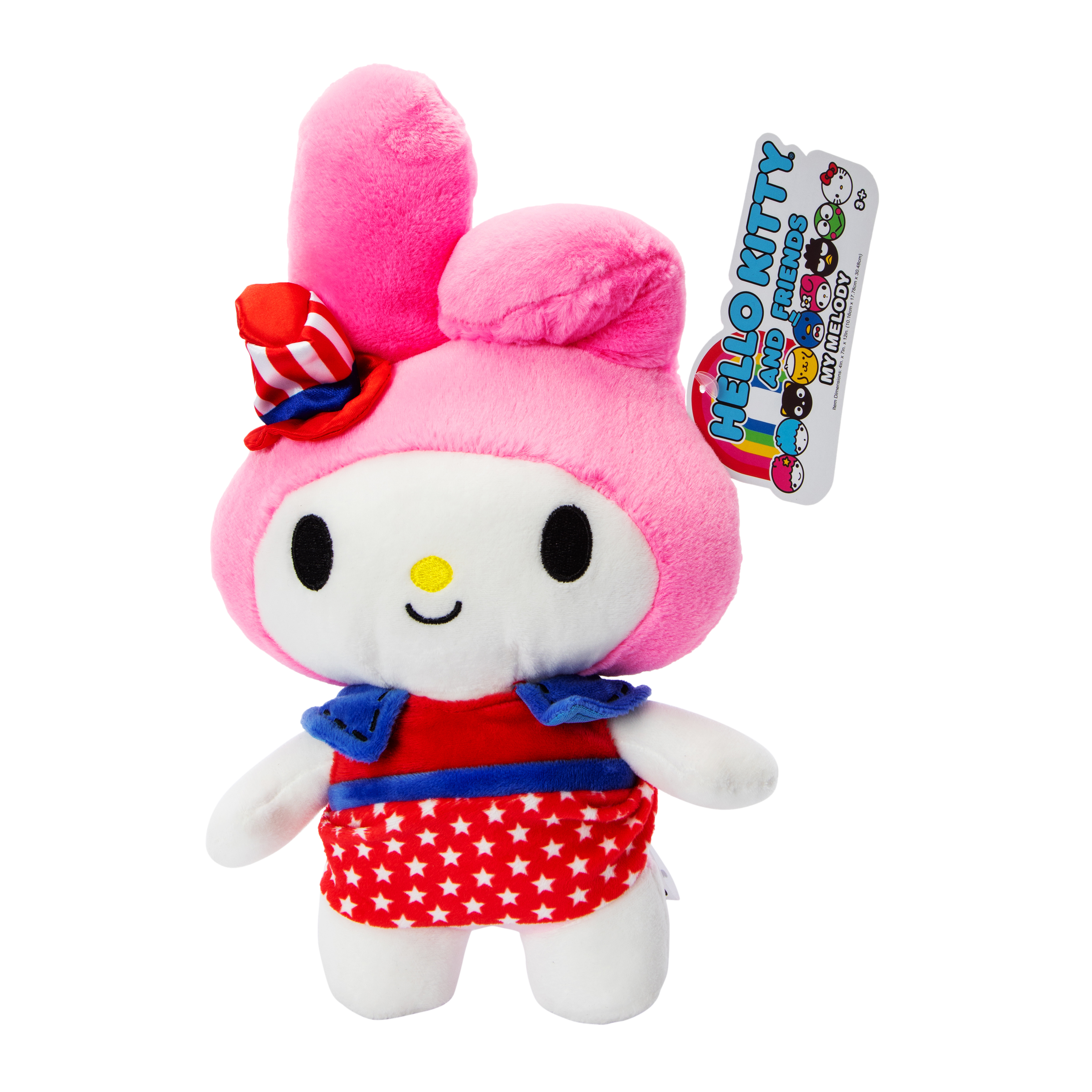My Melody® Patriotic Plush 12in