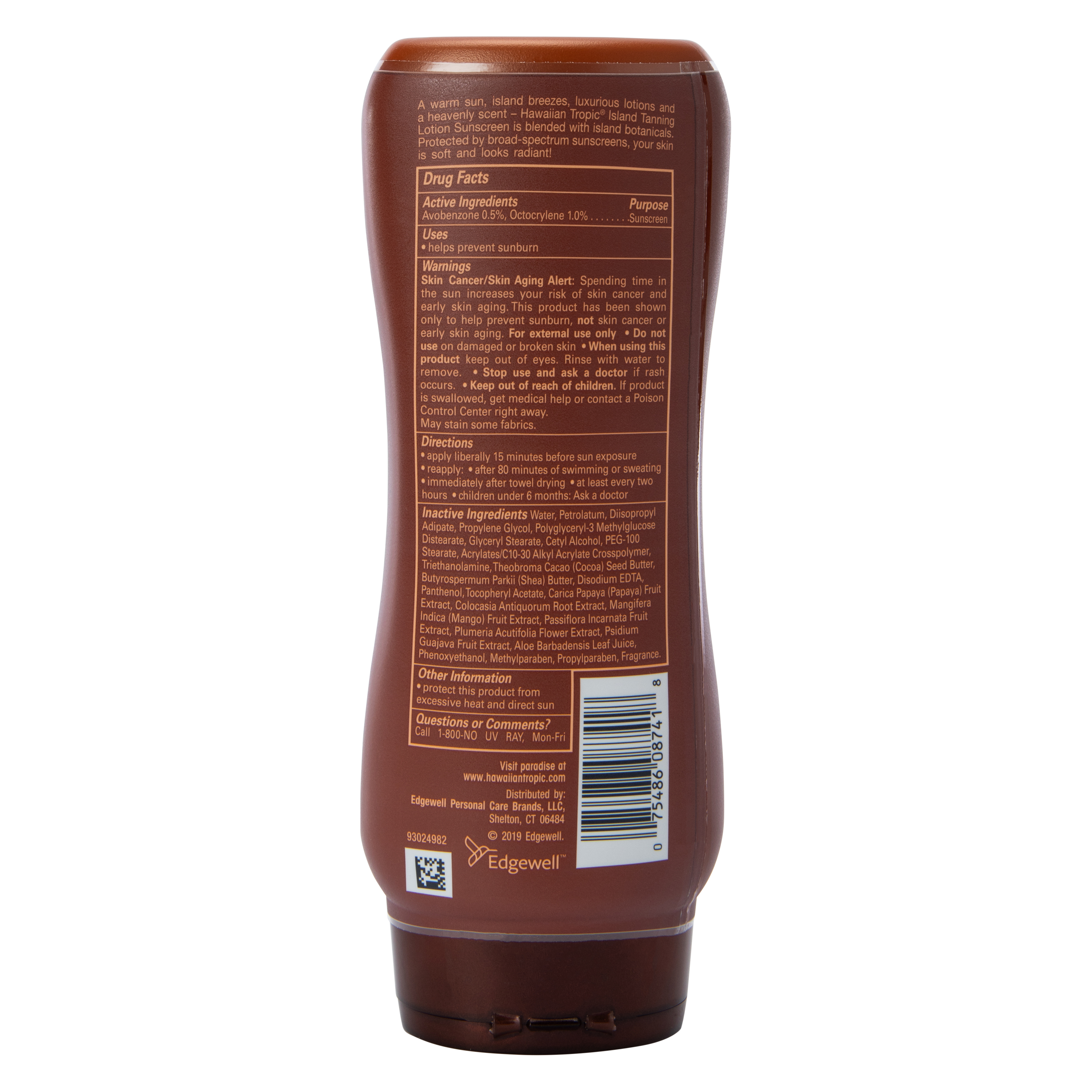 Hawaiian Tropic® SPF 8 Island Tanning Lotion Sunscreen 8oz