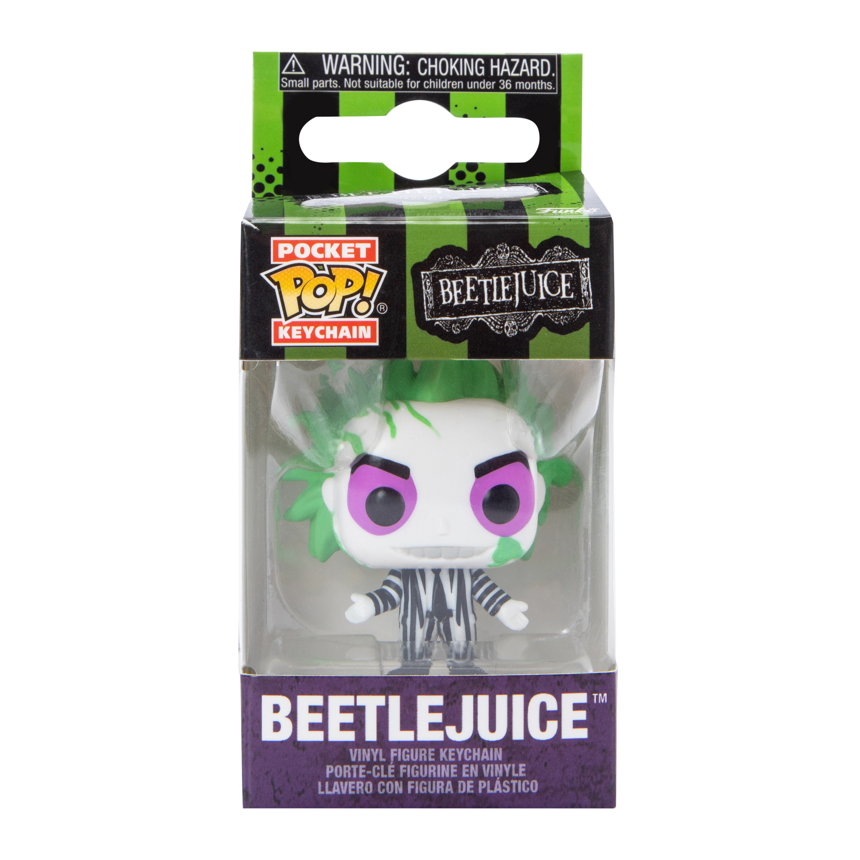 Funko Pop! Beetlejuice™ Vinyl Figure Keychain