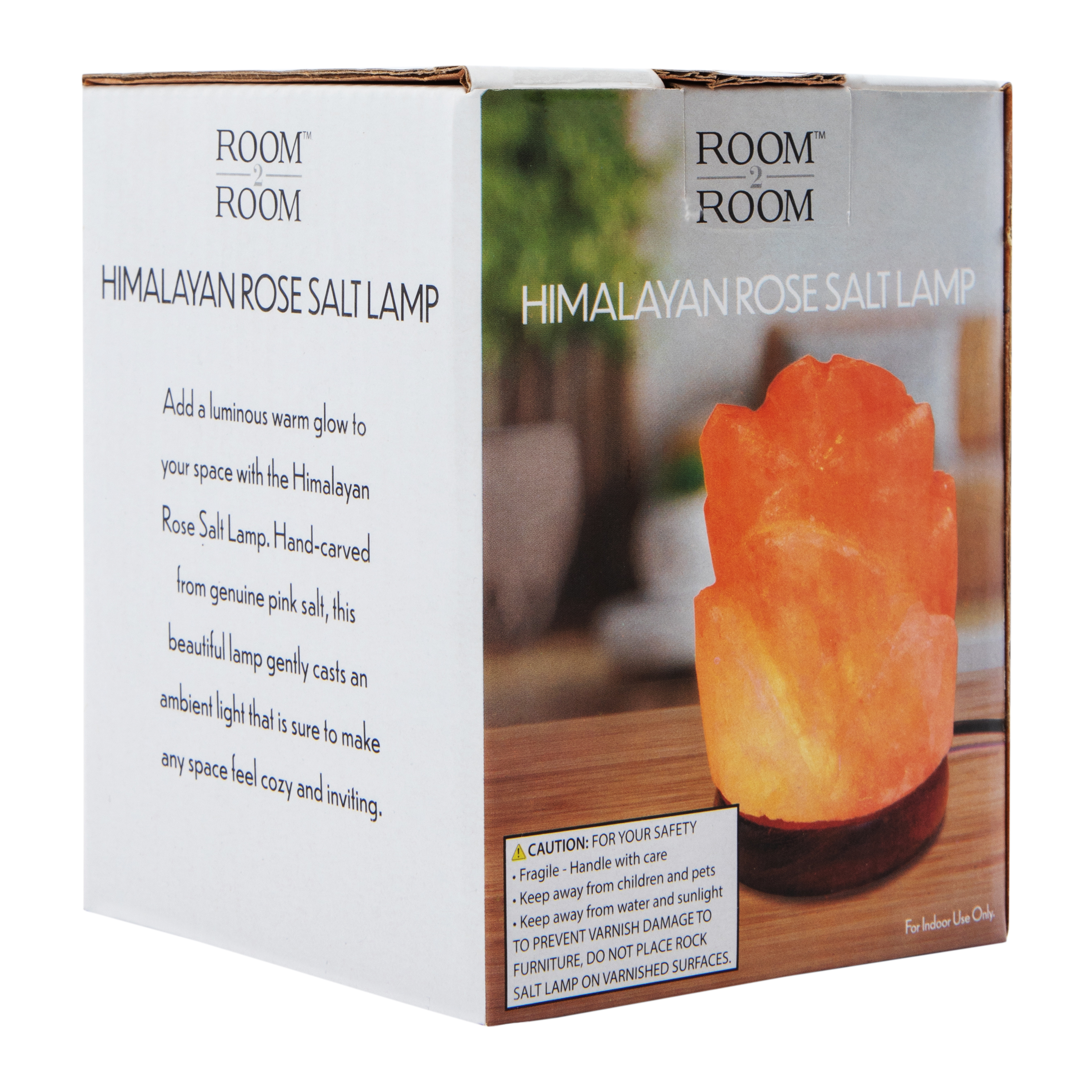 Himalayan Rose Salt Lamp 3in x 3.5in