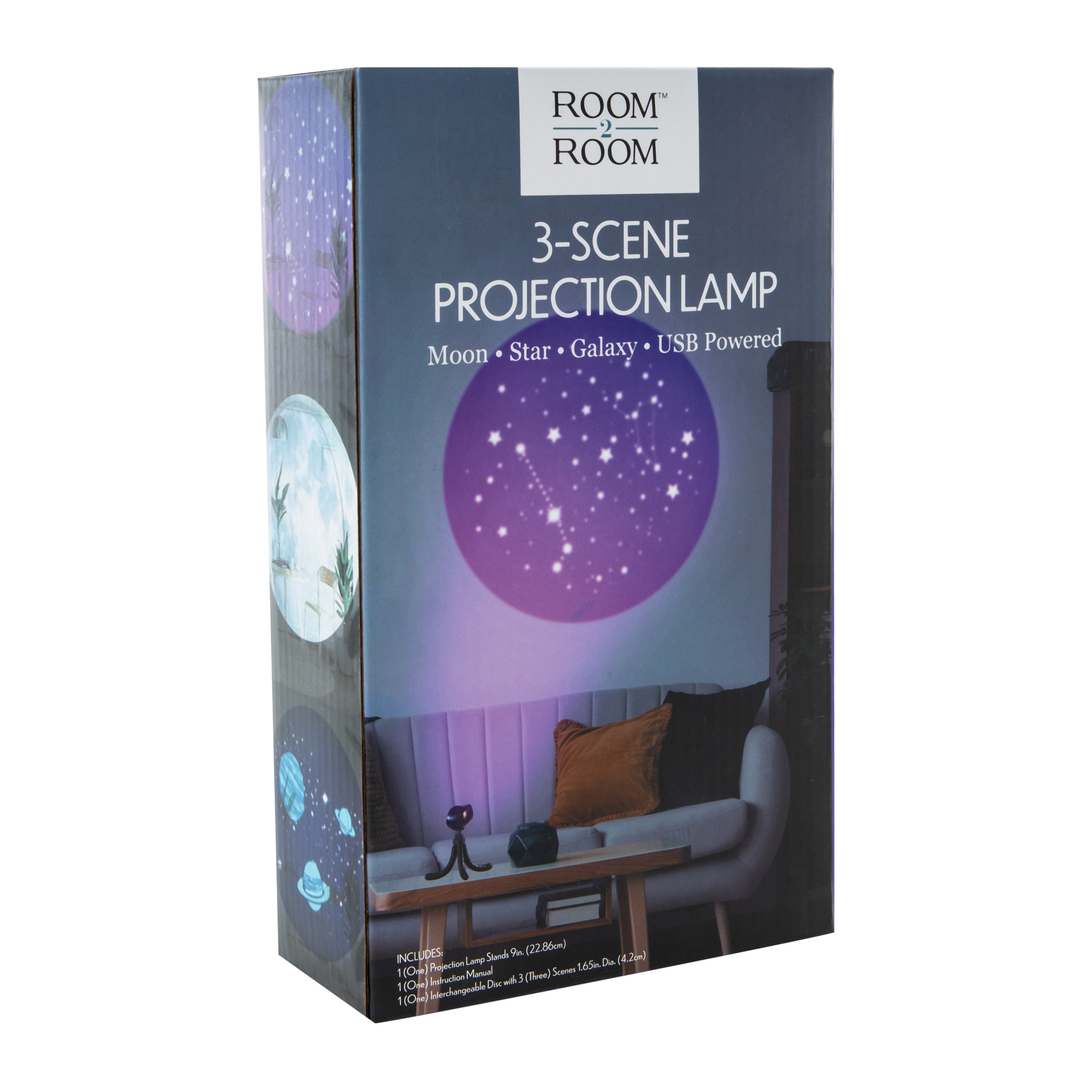 3-Scene Projection Lamp