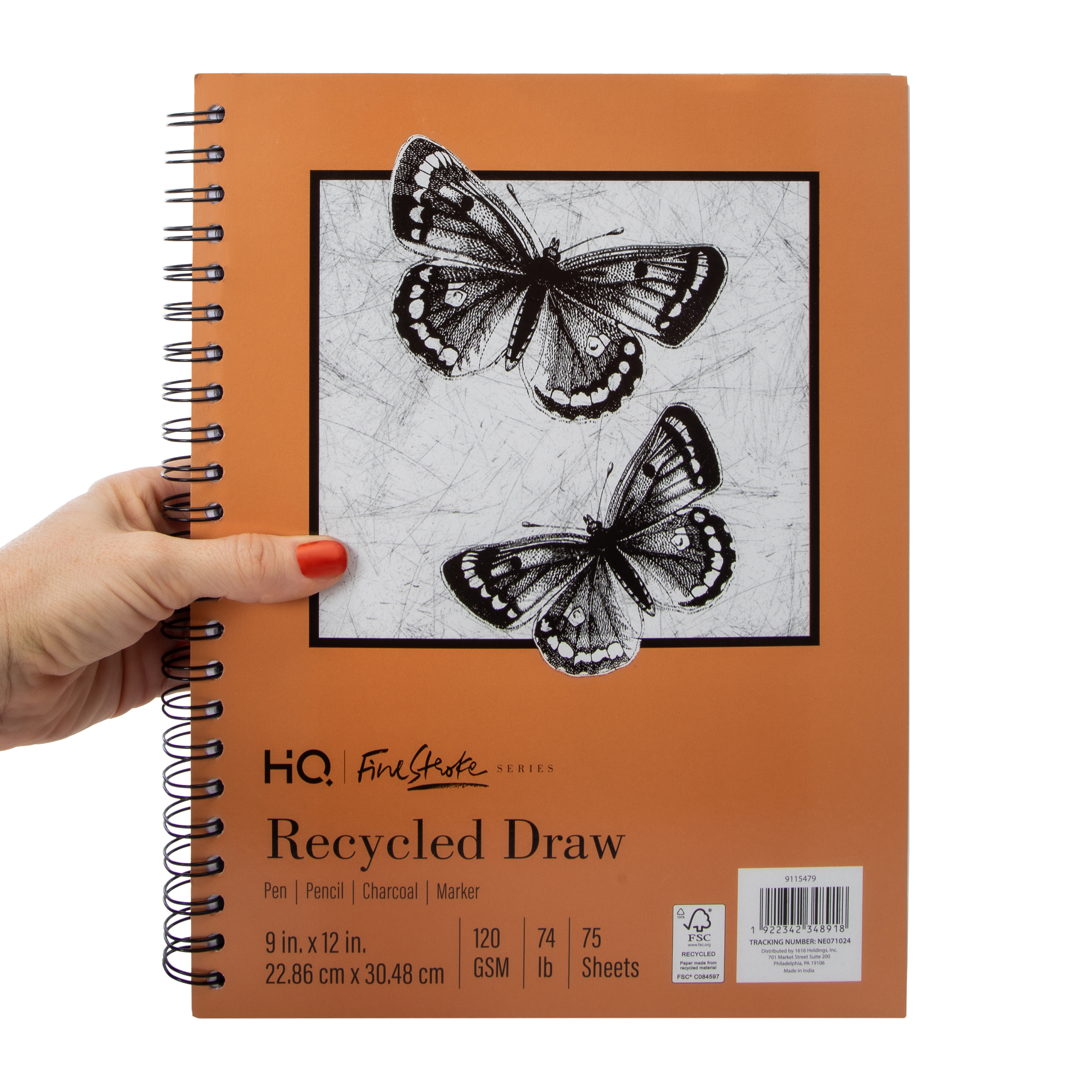 HQ Fine Stroke Series - Recycled Draw Book