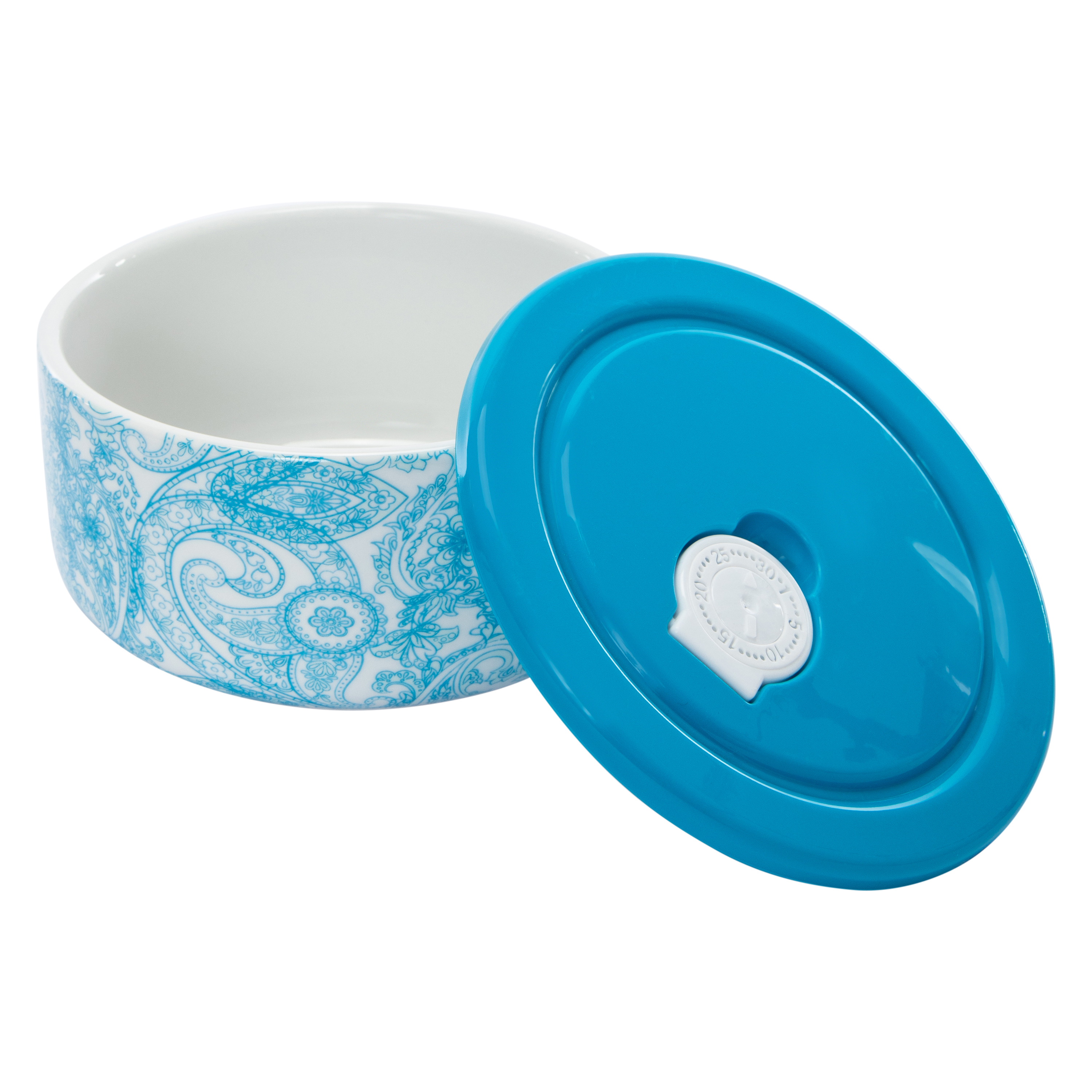 Printed Lunch Bowl With Vented Lid 22oz
