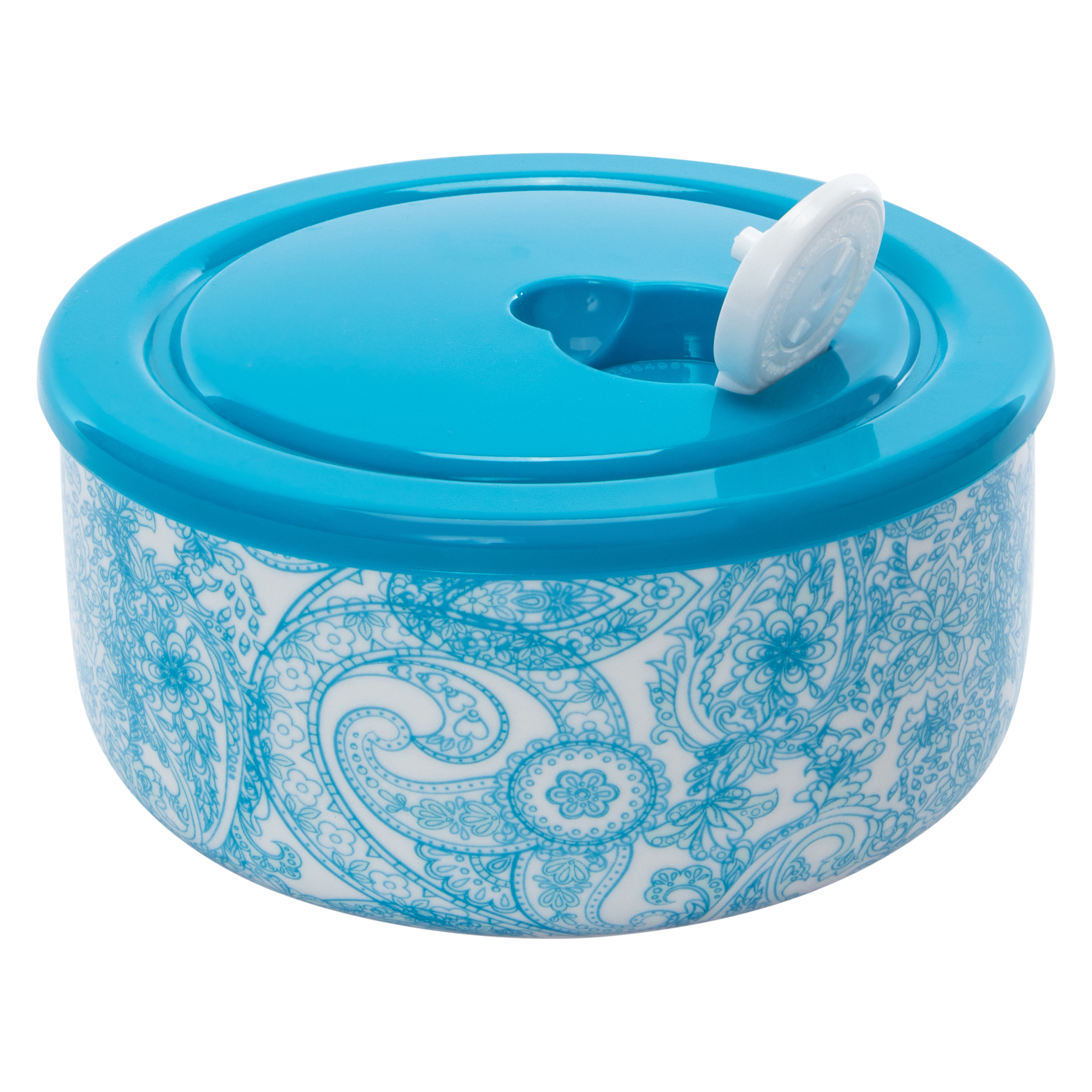 Printed Lunch Bowl With Vented Lid 22oz