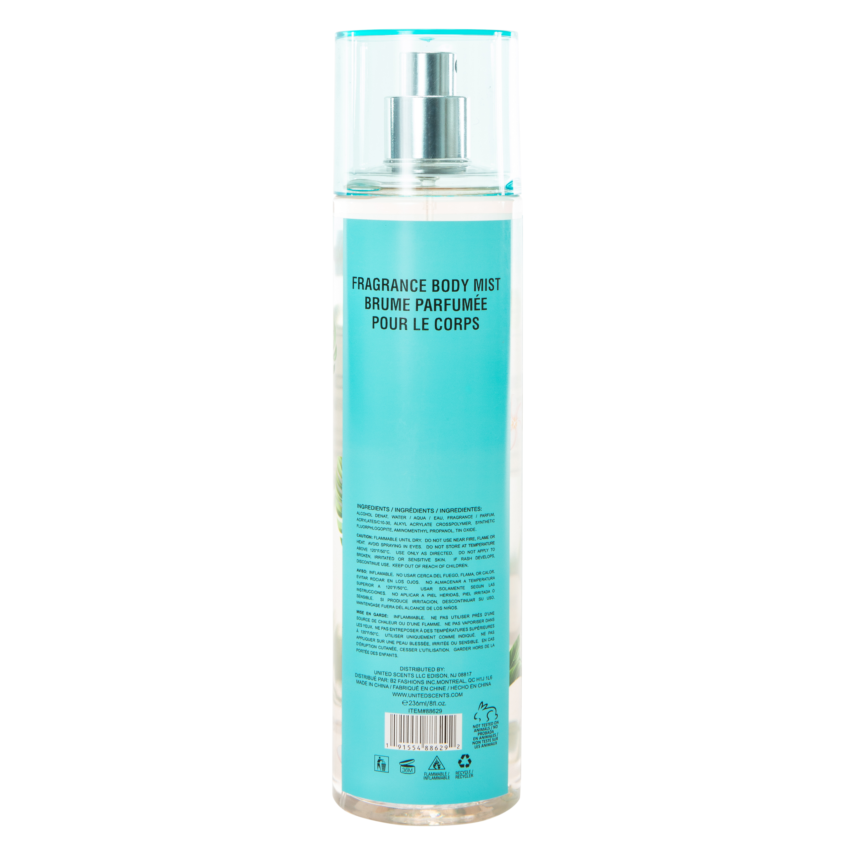 Fragrance Body Mist 8oz