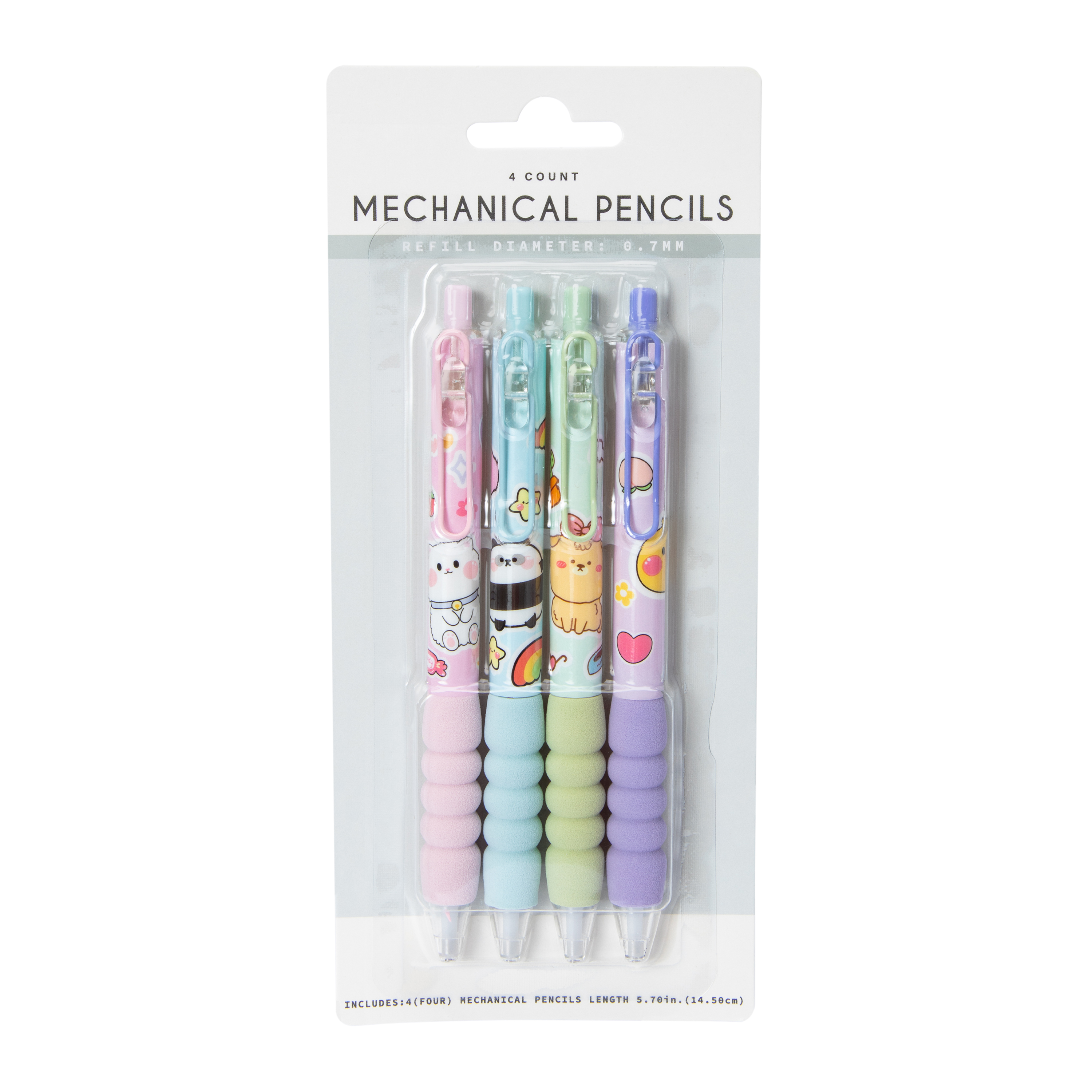 Kawaii Mechanical Pencils 4-Count