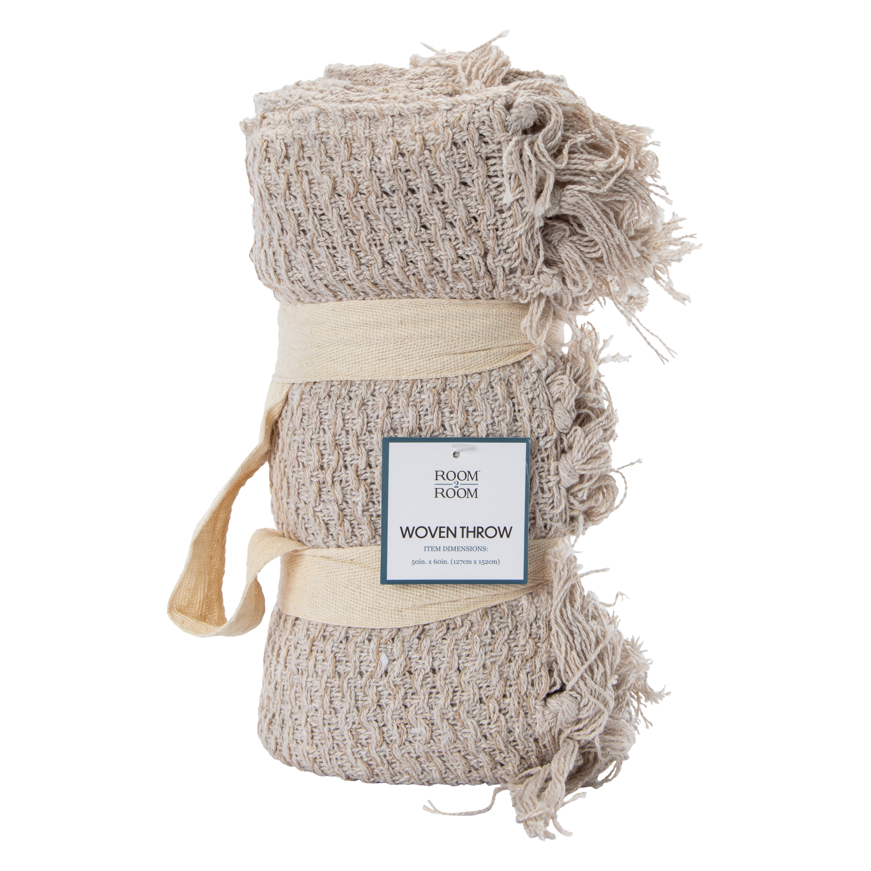 Woven Throw Blanket 50in x 60in