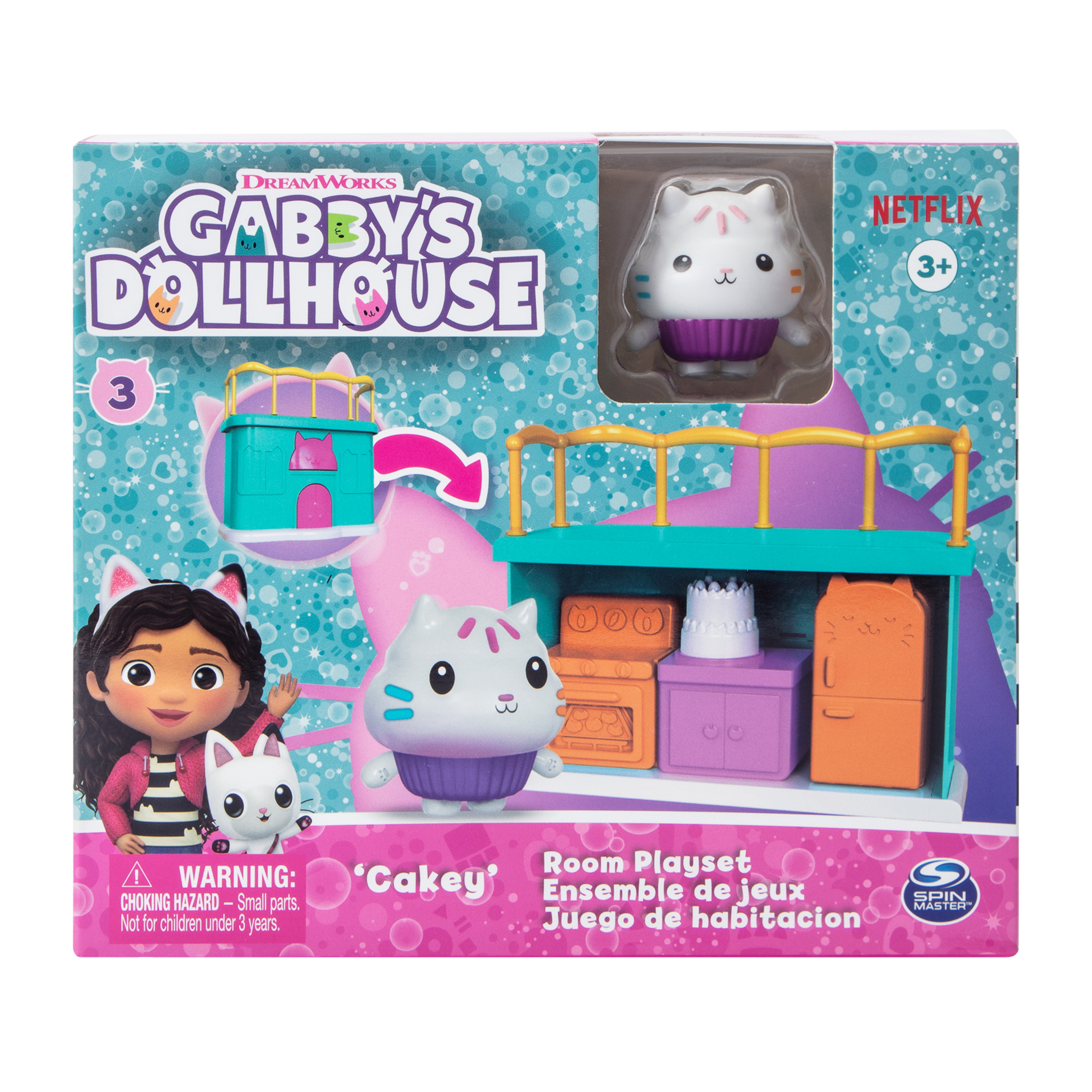 DreamWorks Gabby's Dollhouse Room Playset