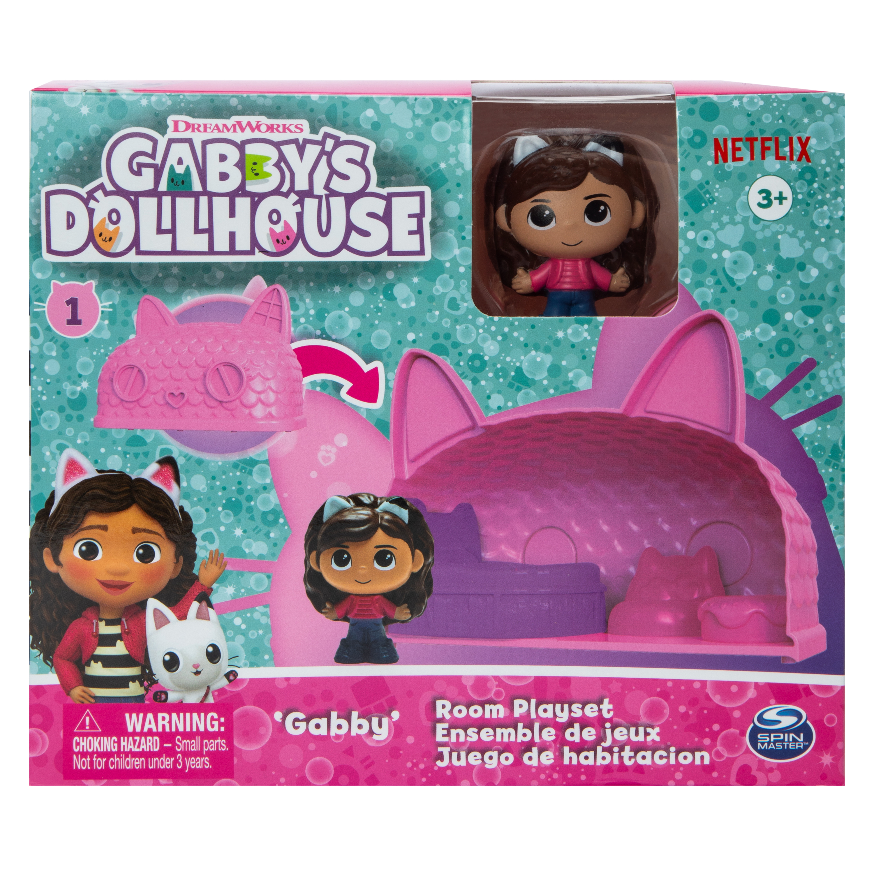 DreamWorks Gabby's Dollhouse 'Gabby' Room Playset