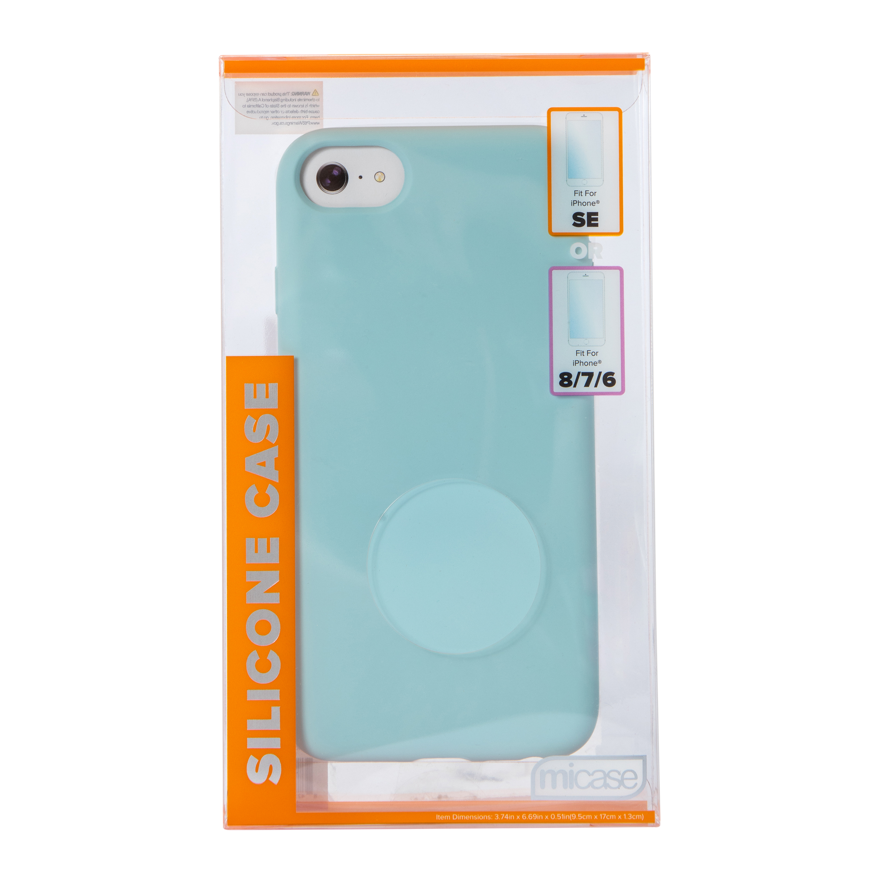 iPhone Se®/8® Solid Silicone Phone Case