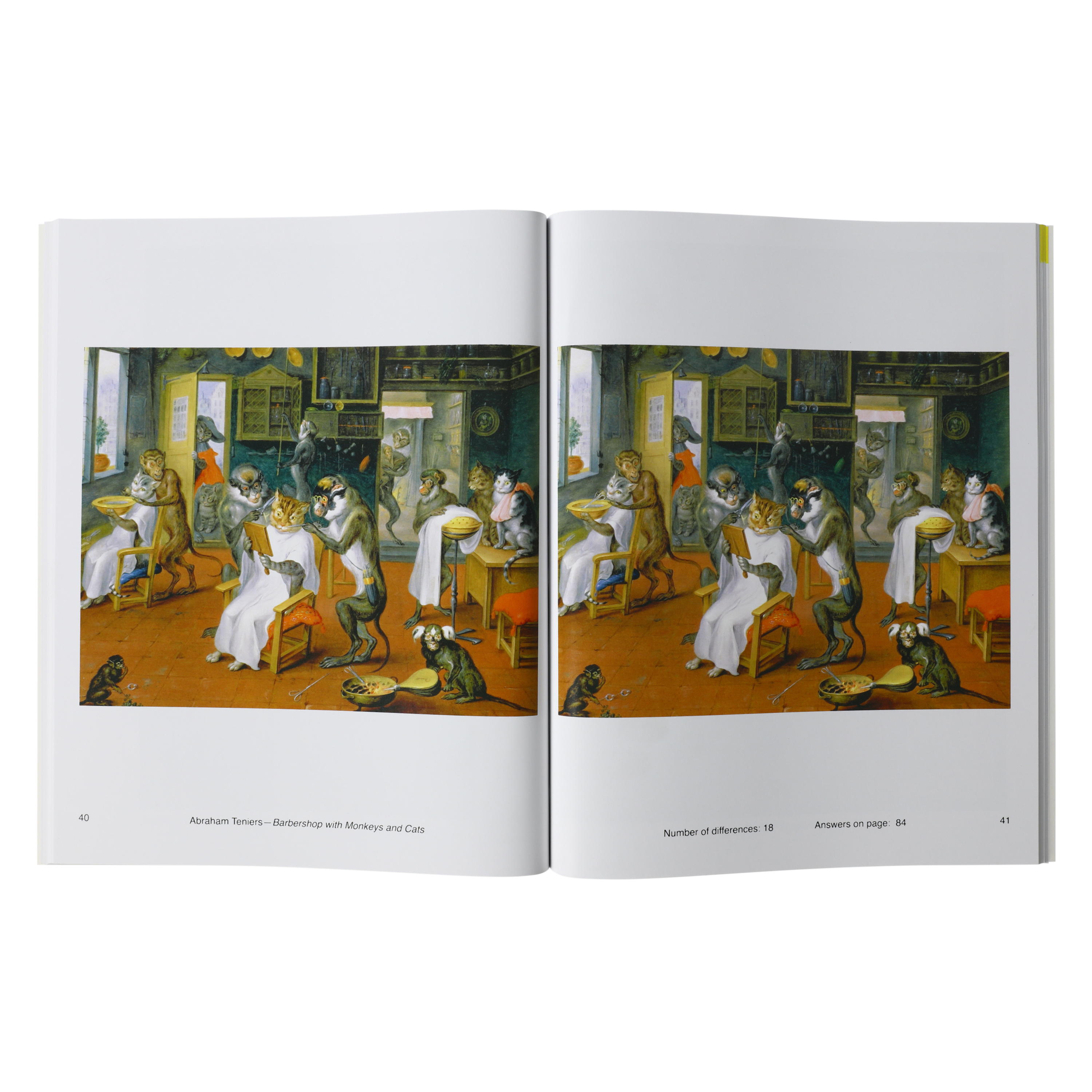 Spot The Difference: Great Artists By Louis Catlett