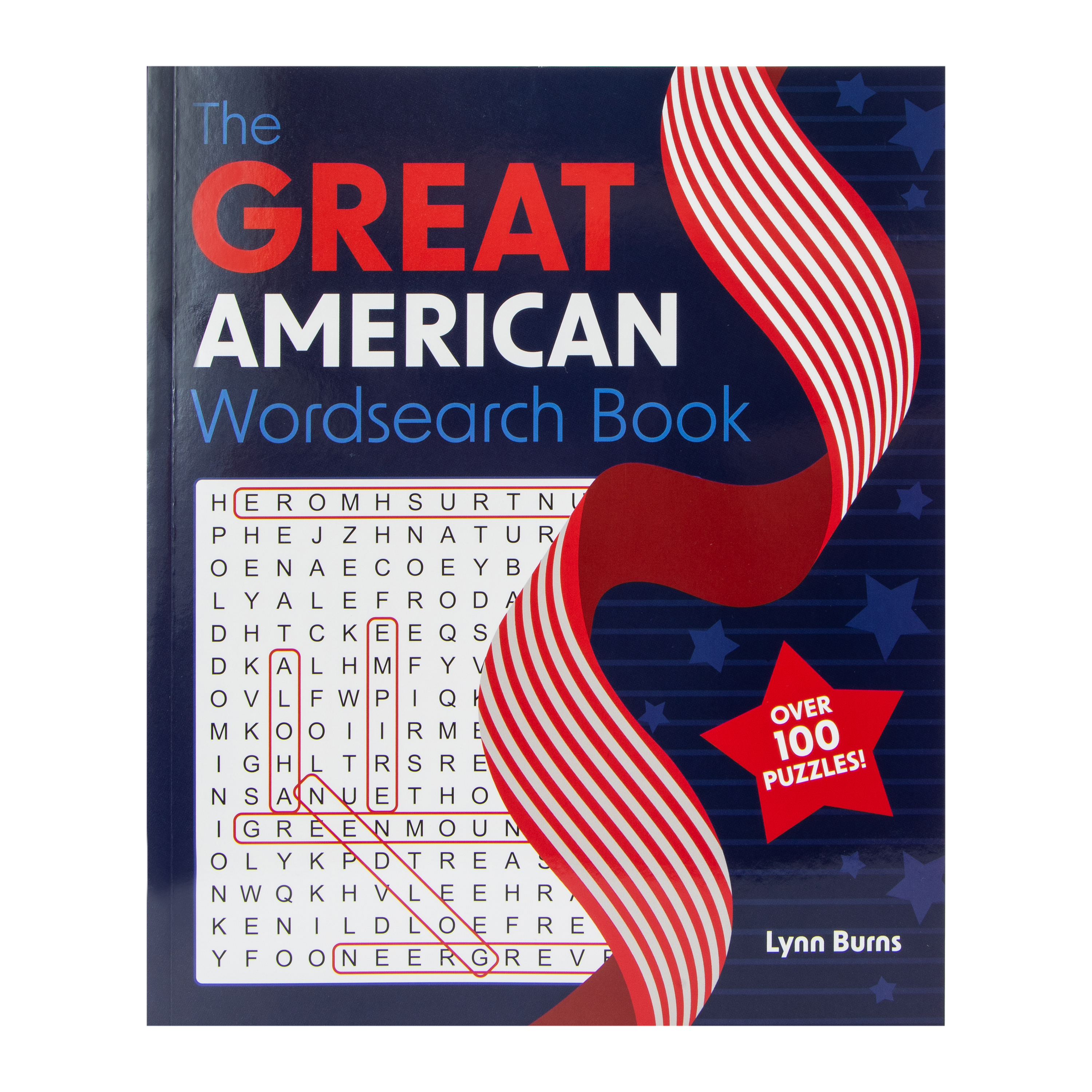 The Great American Wordsearch Book By Lynn Burns