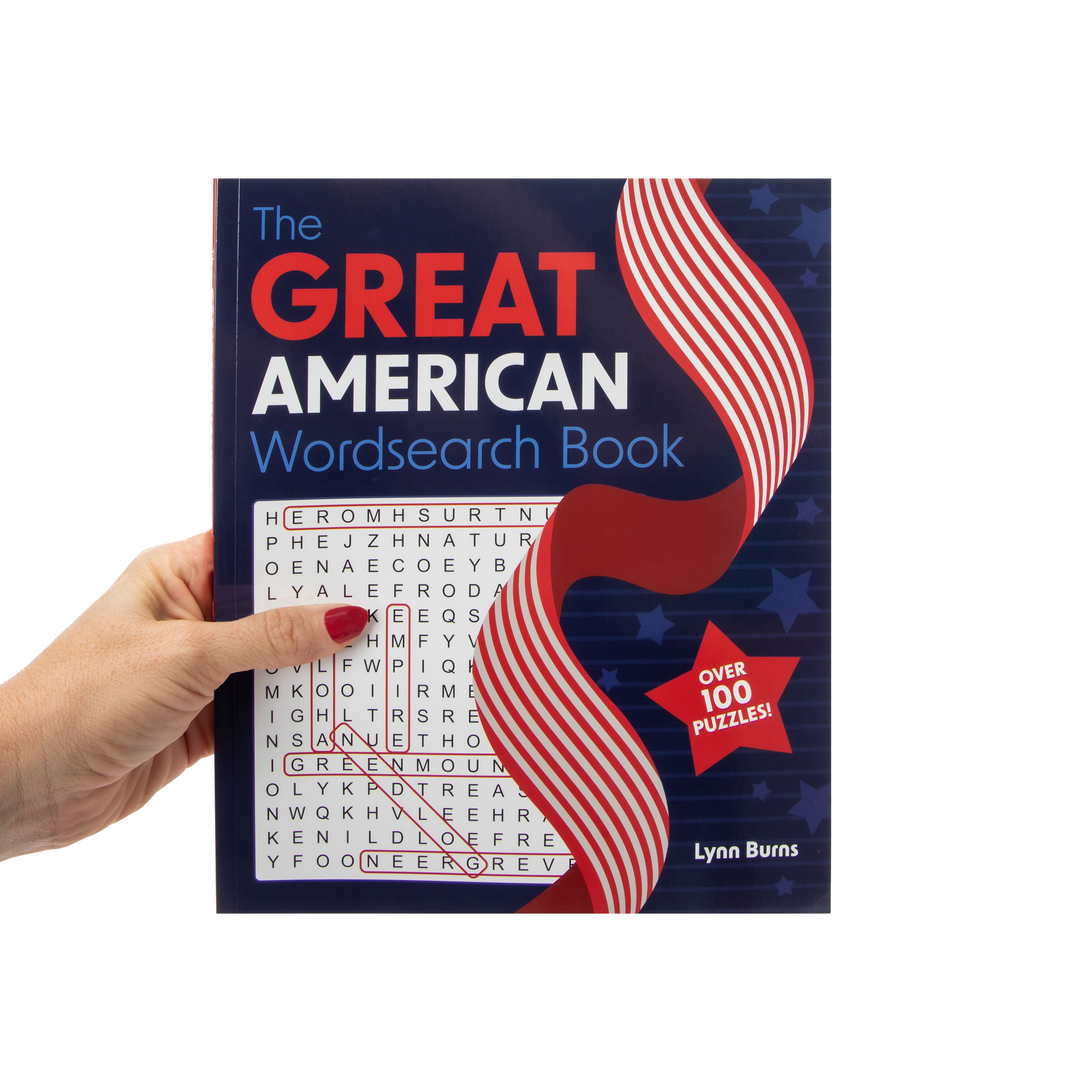 The Great American Wordsearch Book By Lynn Burns