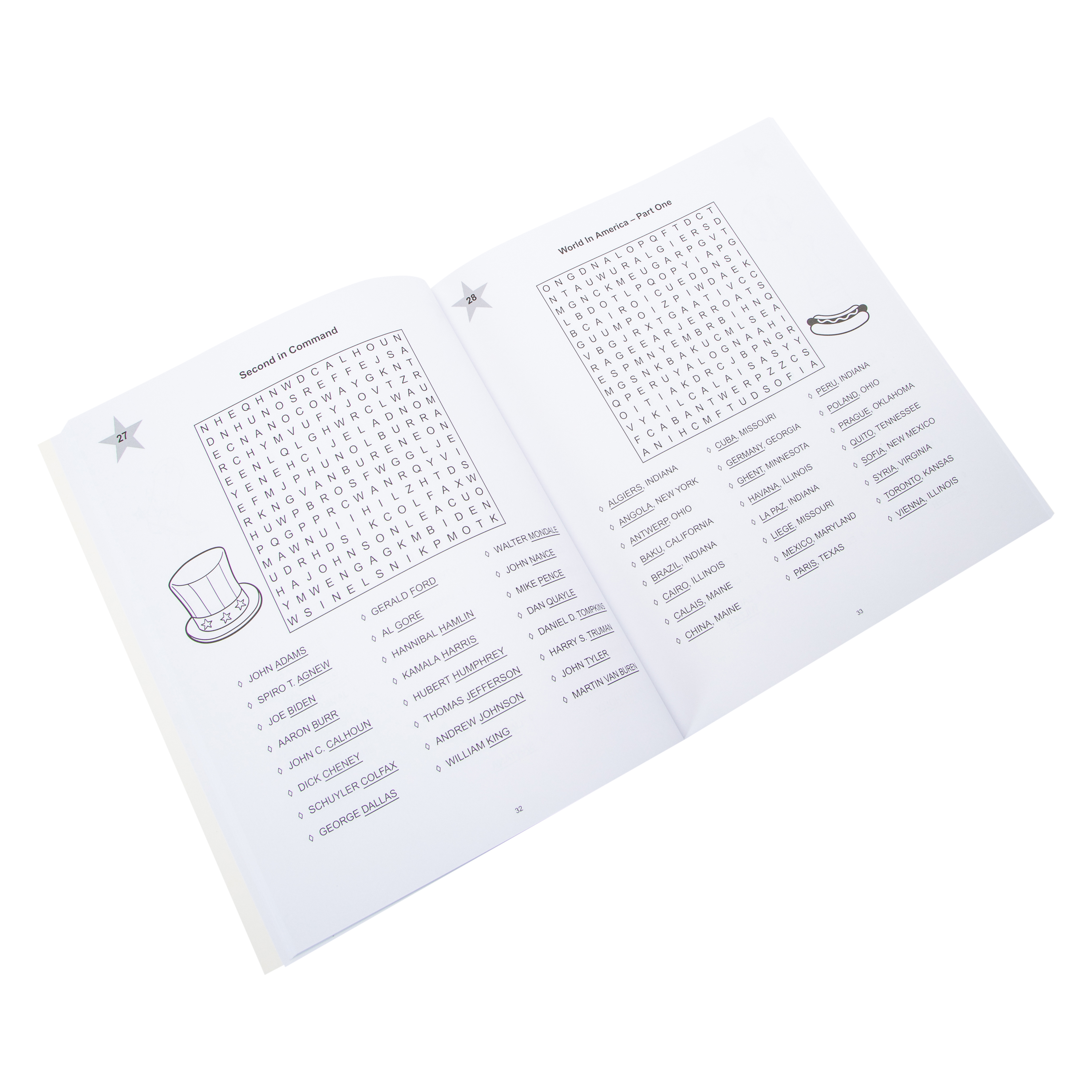 The Great American Wordsearch Book By Lynn Burns