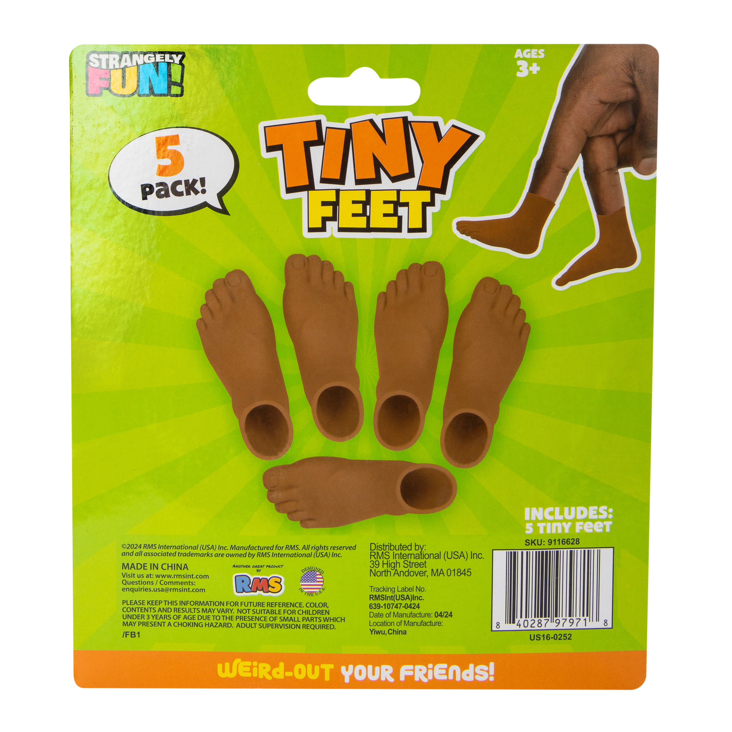 Tiny Feet 5-Count