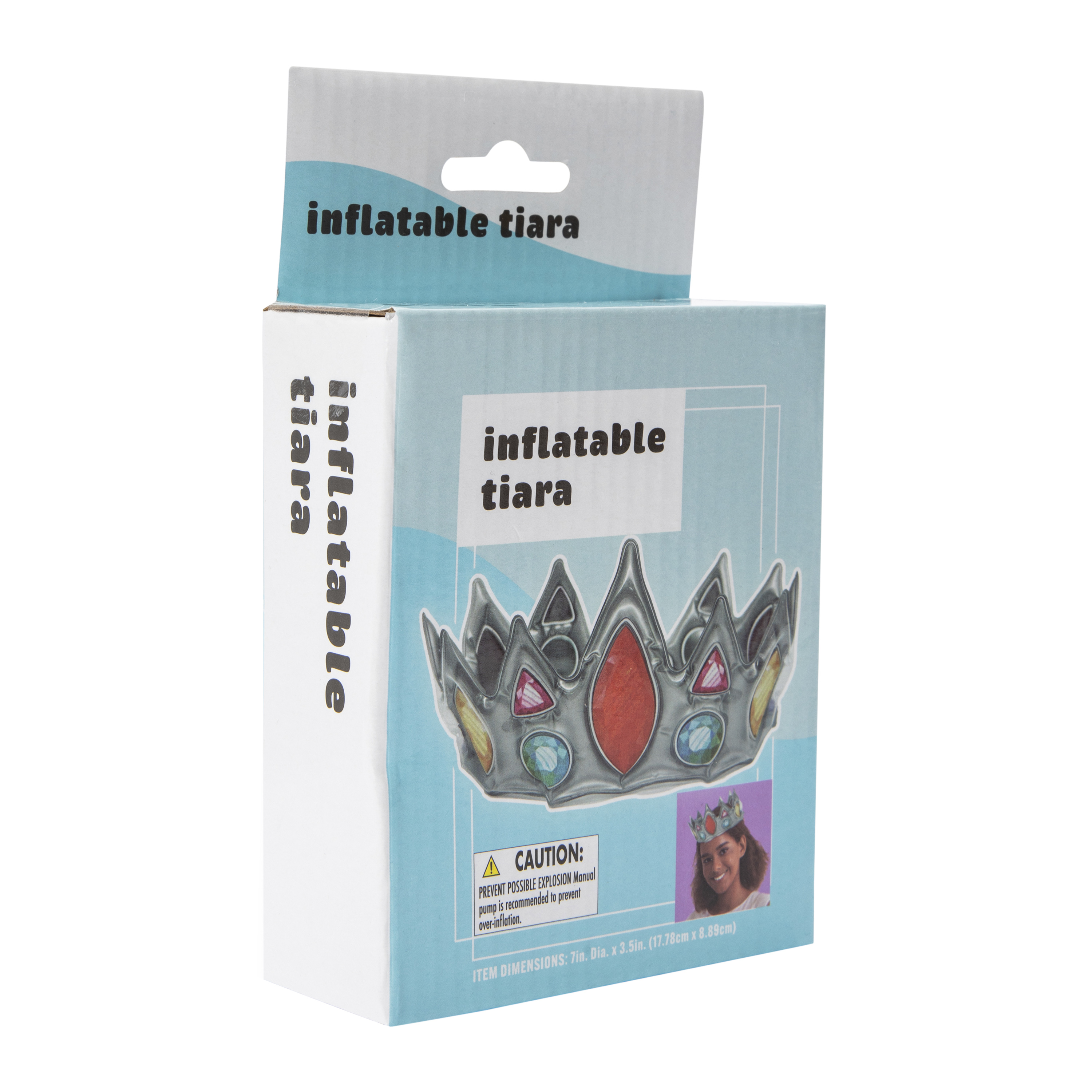 Inflatable Tiara 7in x 3.5in