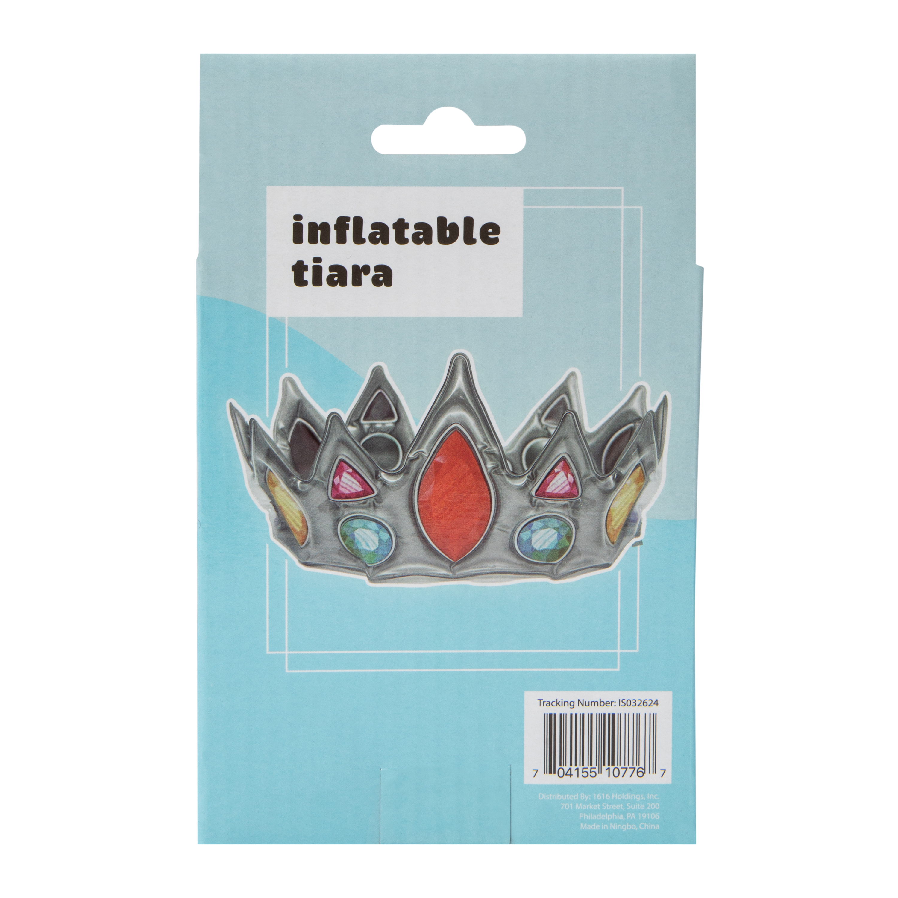 Inflatable Tiara 7in x 3.5in