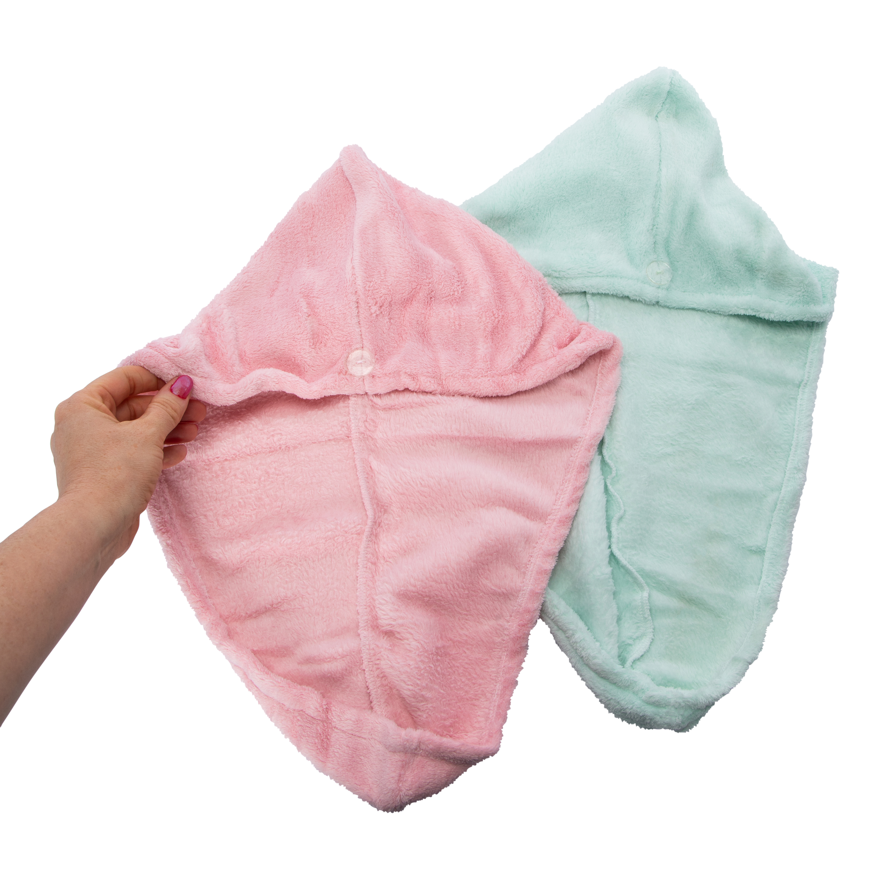 Vivitar® Microfiber Hair Towel Wraps 2-Count