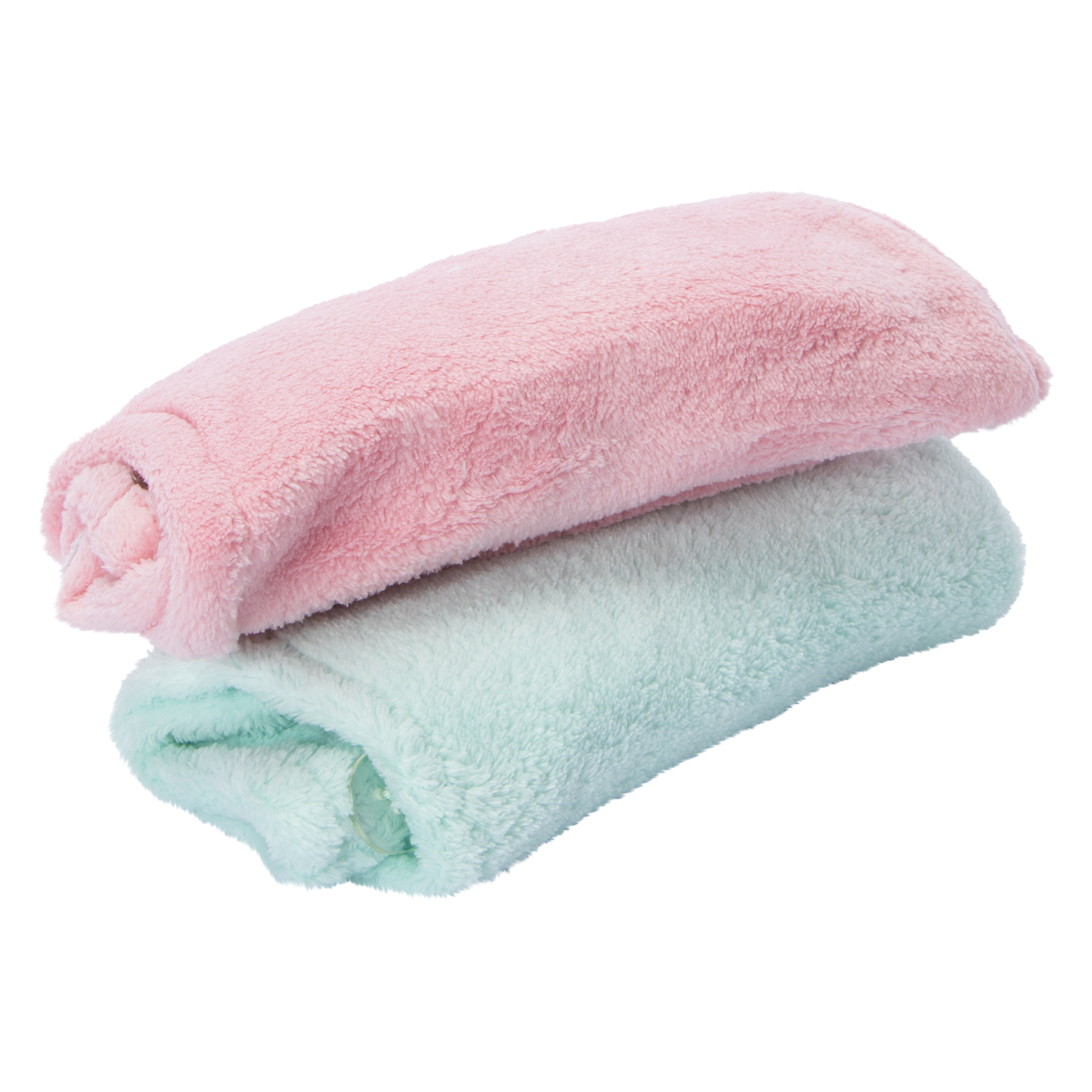 Vivitar® Microfiber Hair Towel Wraps 2-Count