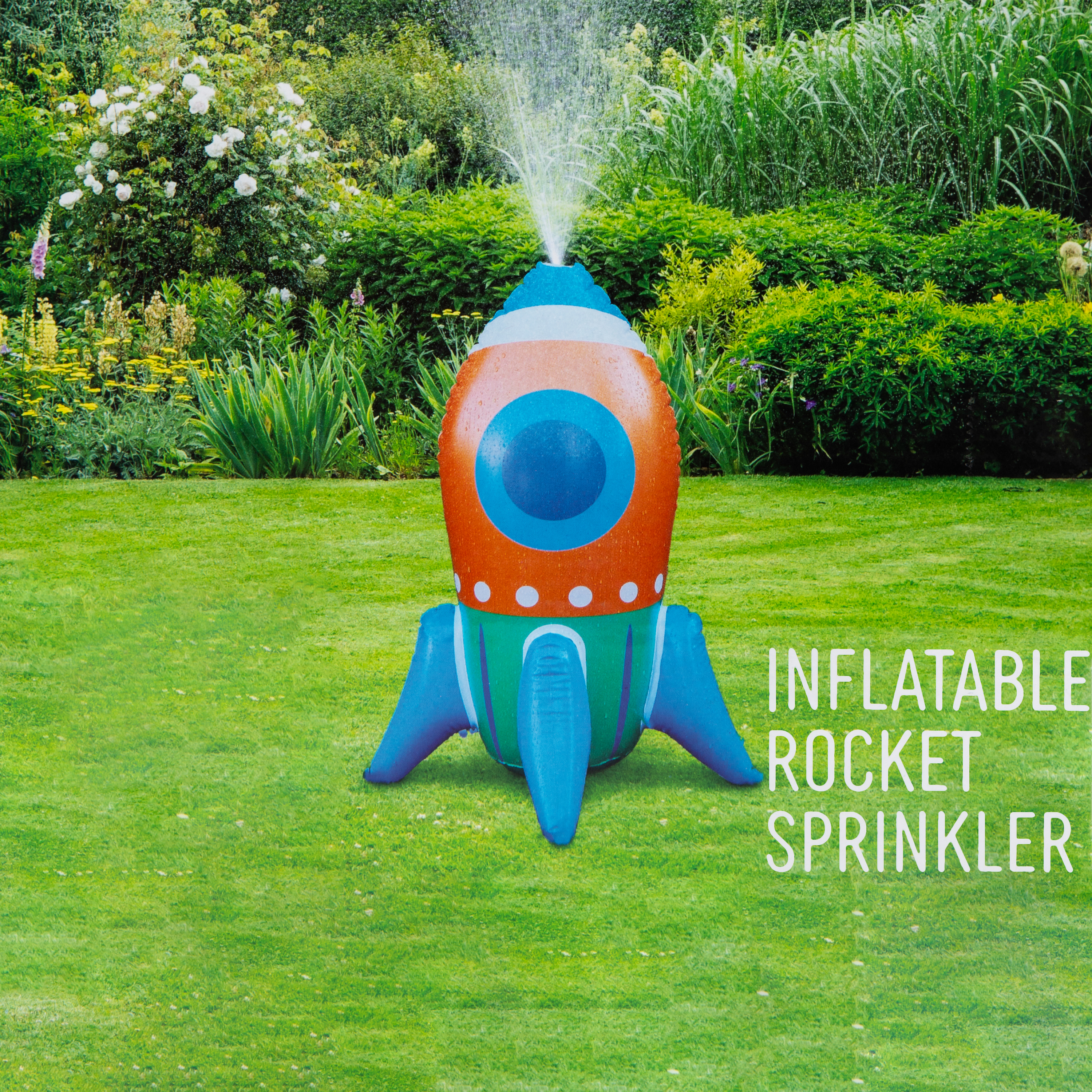 Inflatable Rocket Sprinkler 21in x 27.56in | Five Below