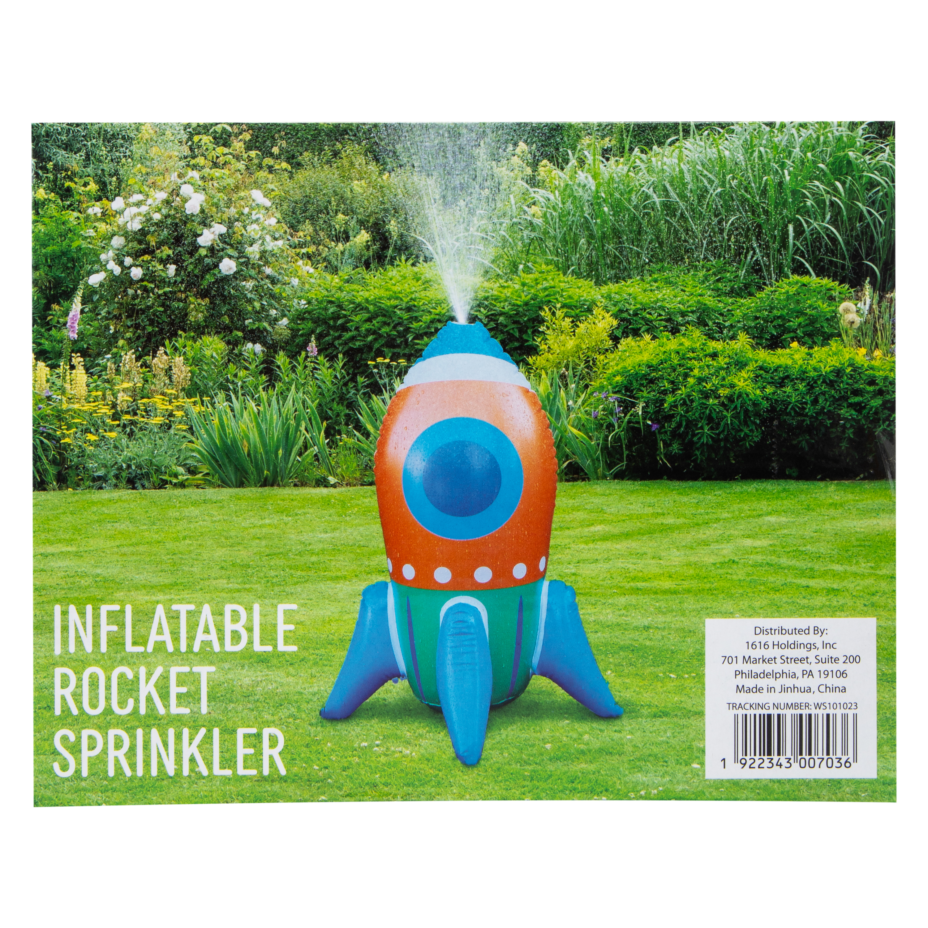 Inflatable Rocket Sprinkler 21in x 27.56in