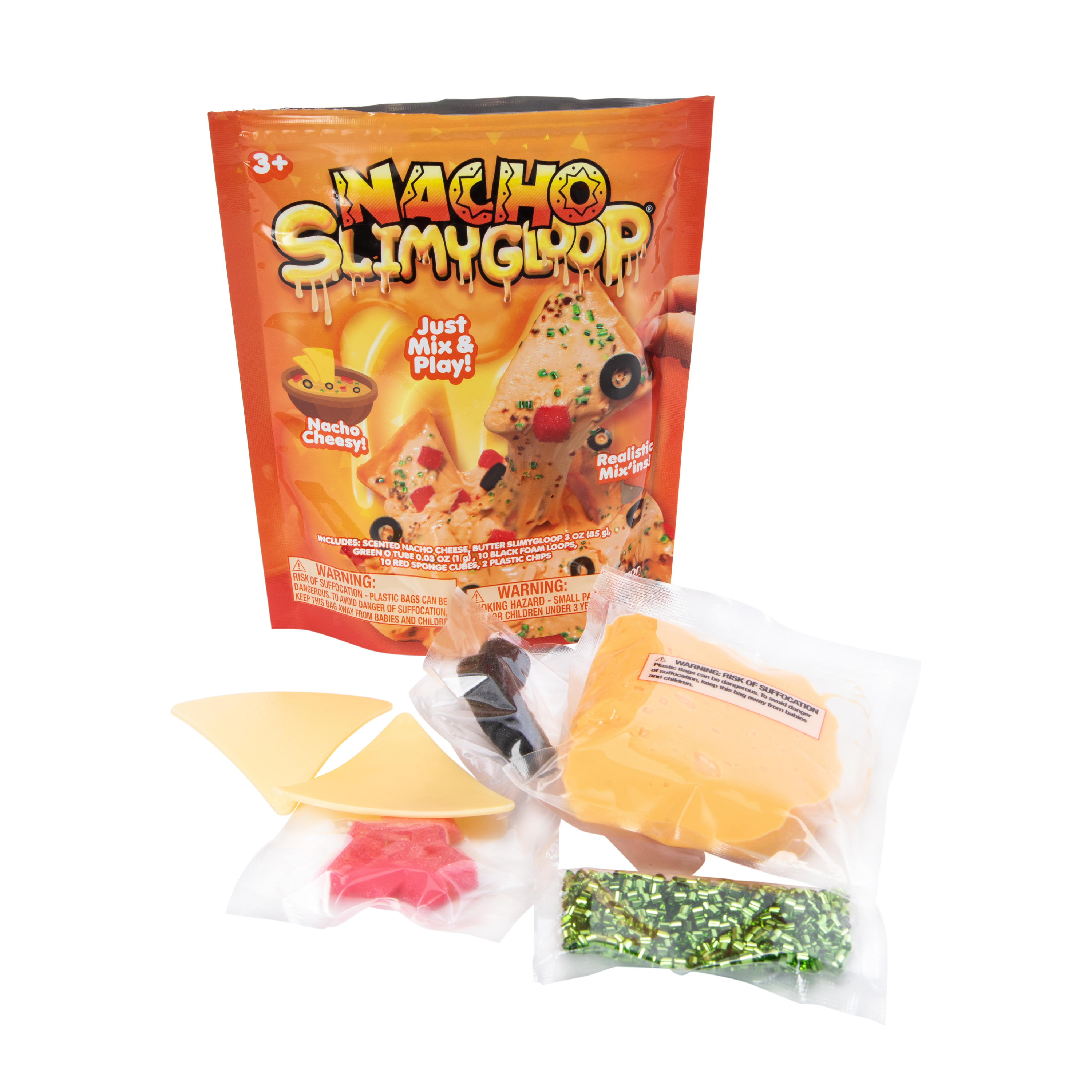 Slimygloop® Nacho Scented Slime