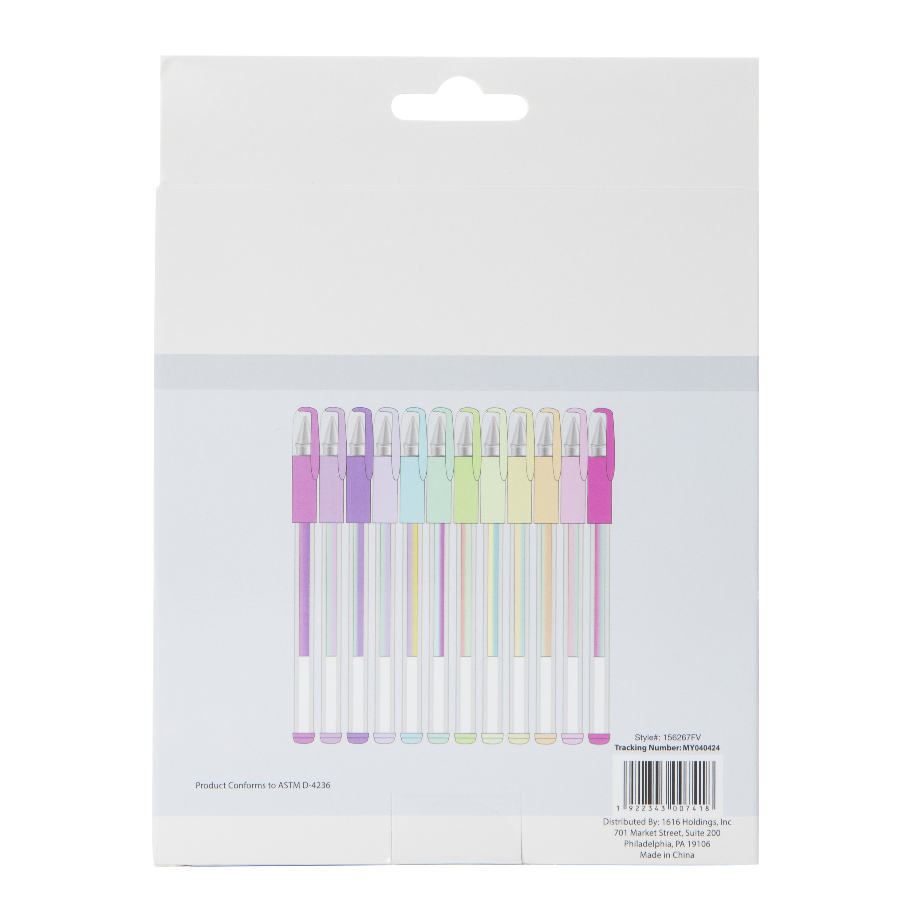 Scented & Swirl Ink Gel Pens 24-Count