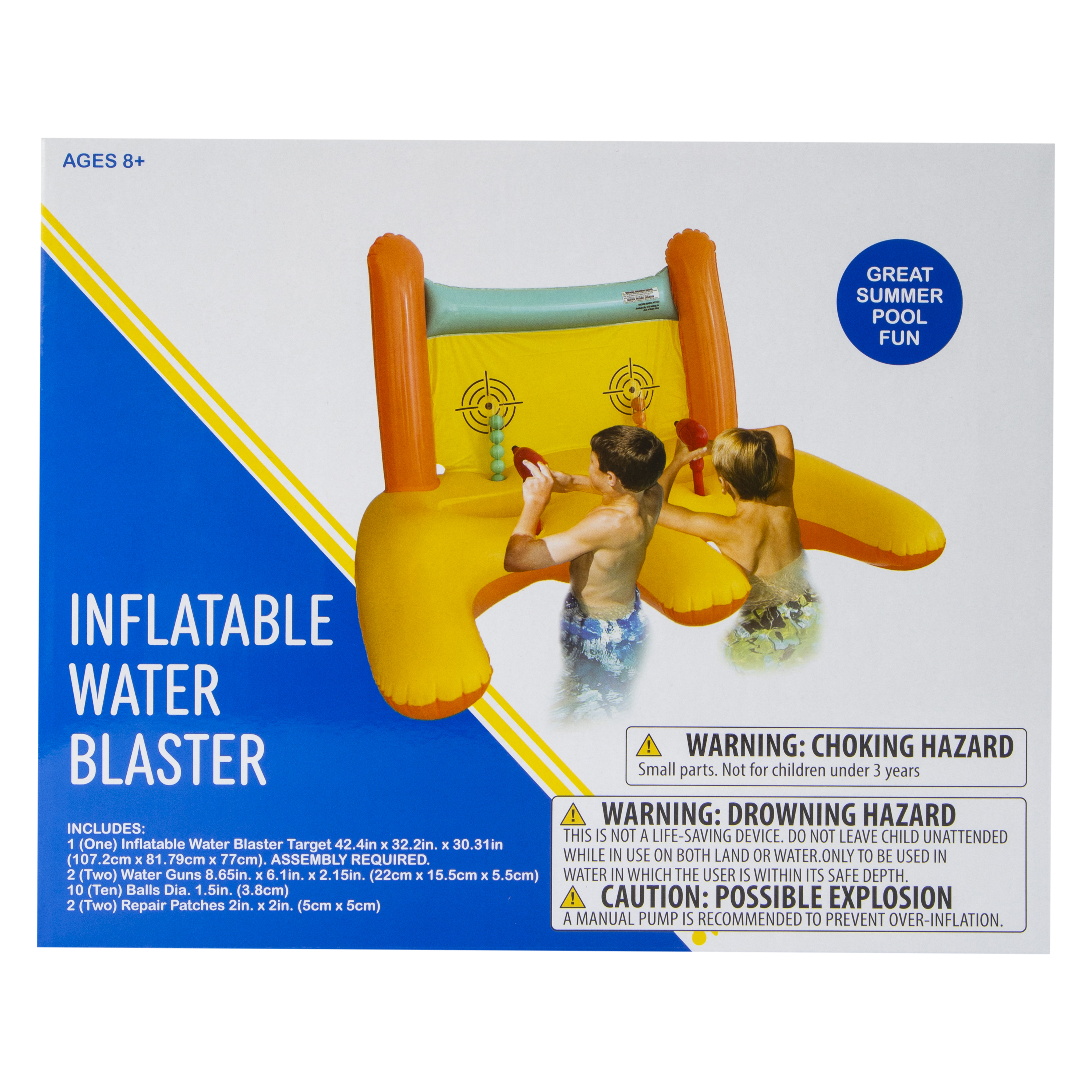 Inflatable Water Blaster Game 42.4in x 32.2in