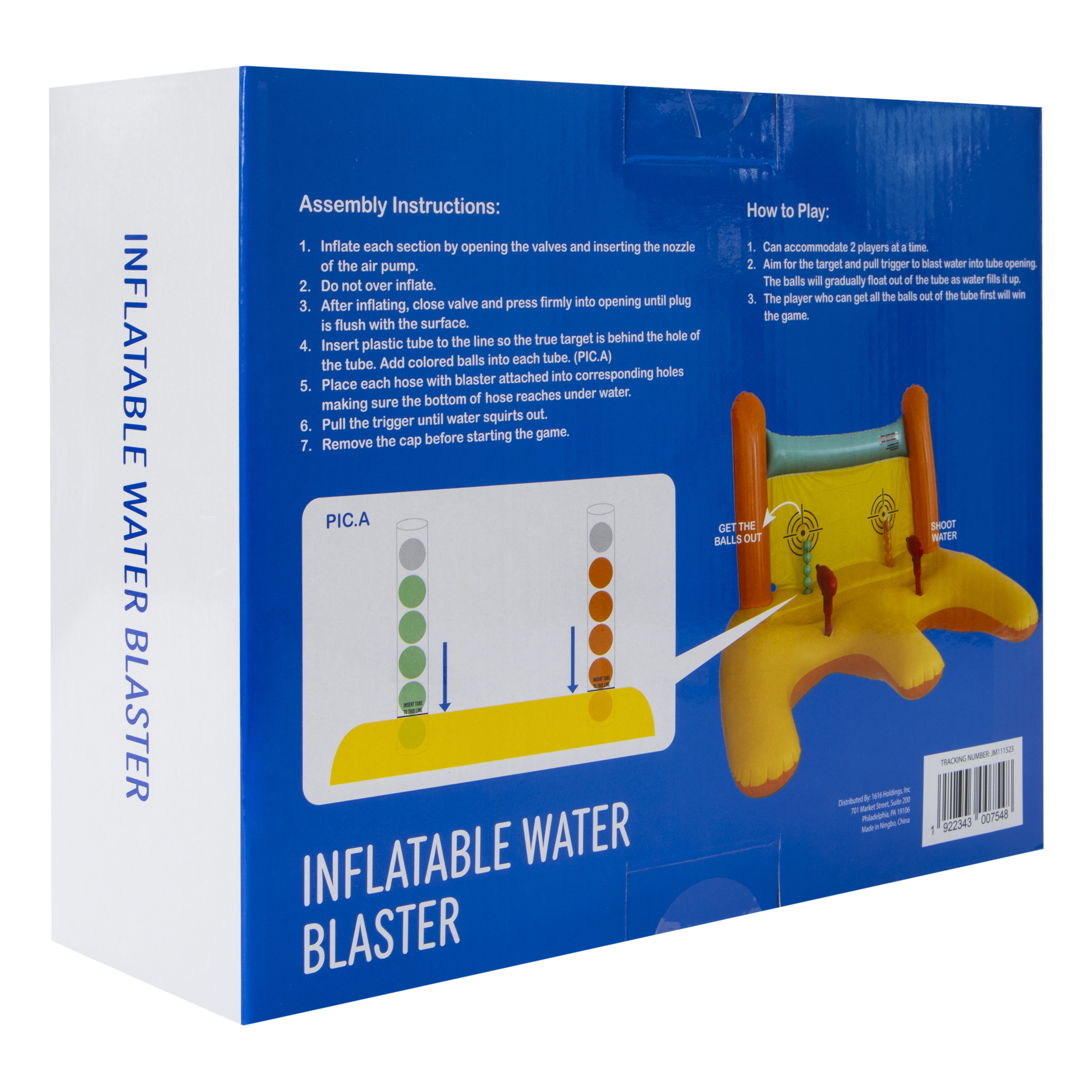Inflatable Water Blaster Game 42.4in x 32.2in