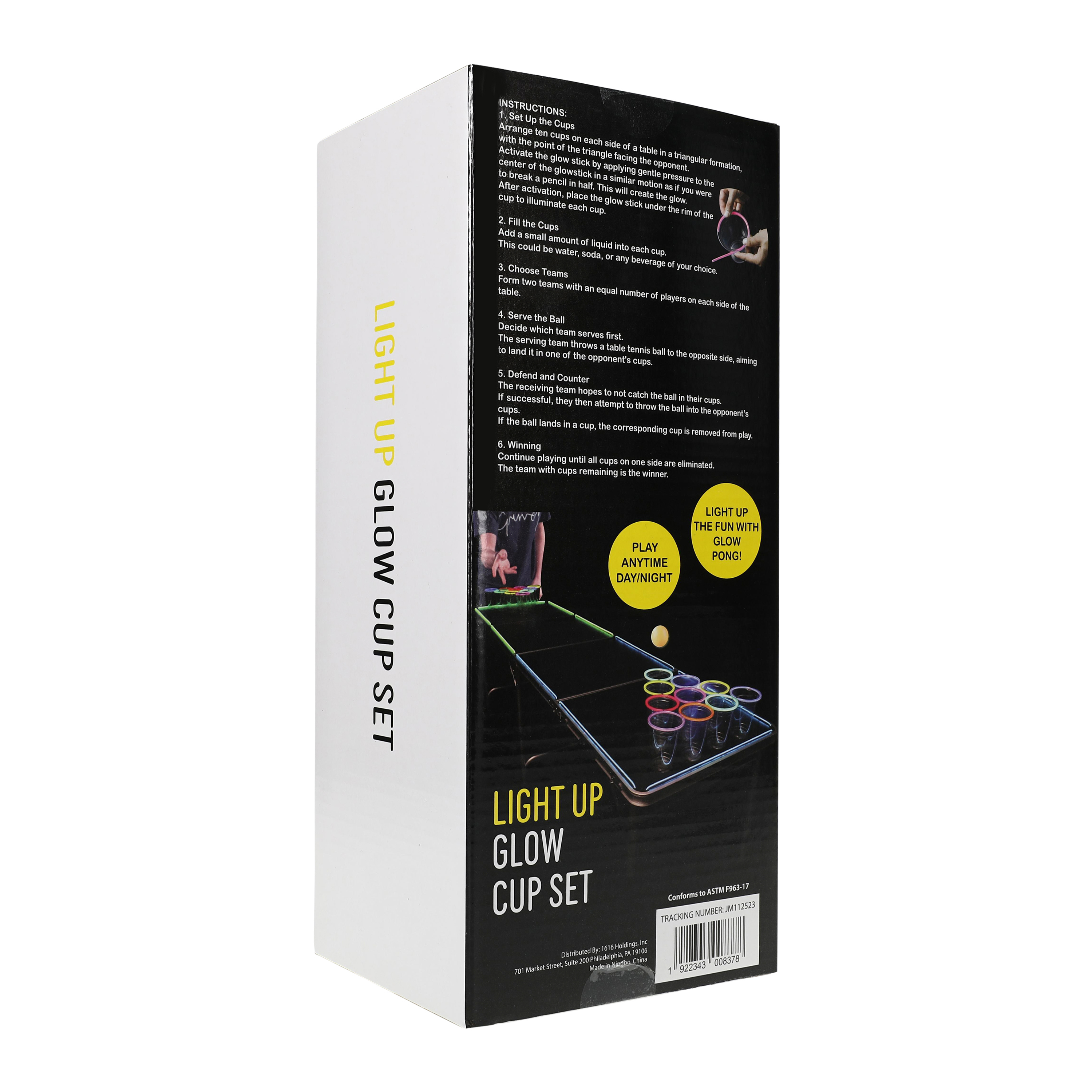 Light Up Glow Cup Set