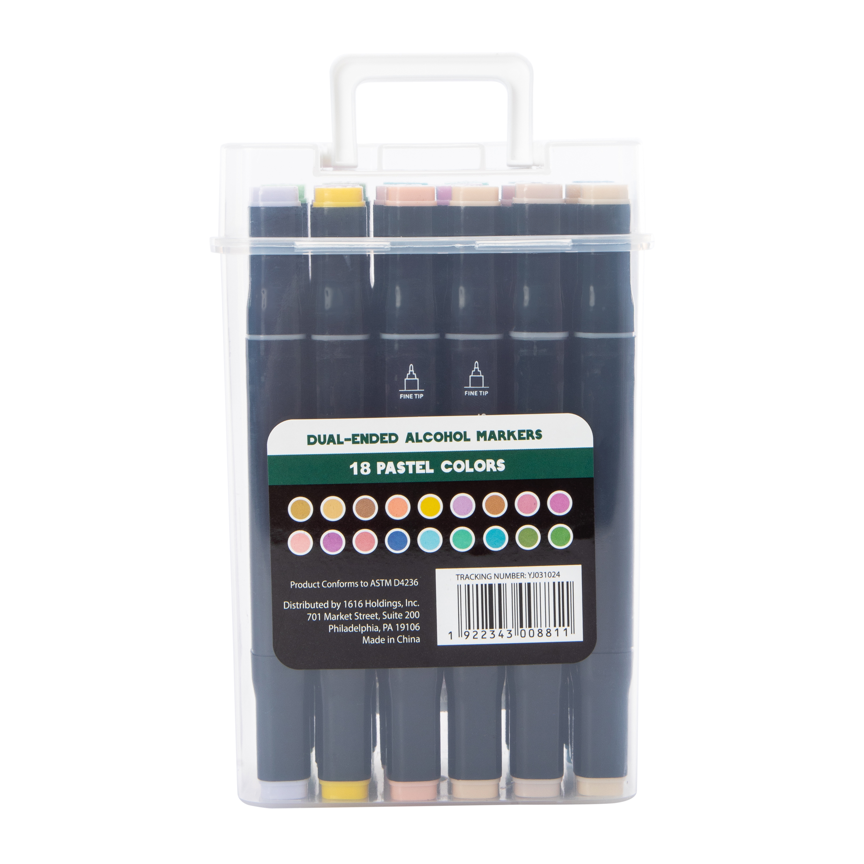 Alcohol Markers 18-Count