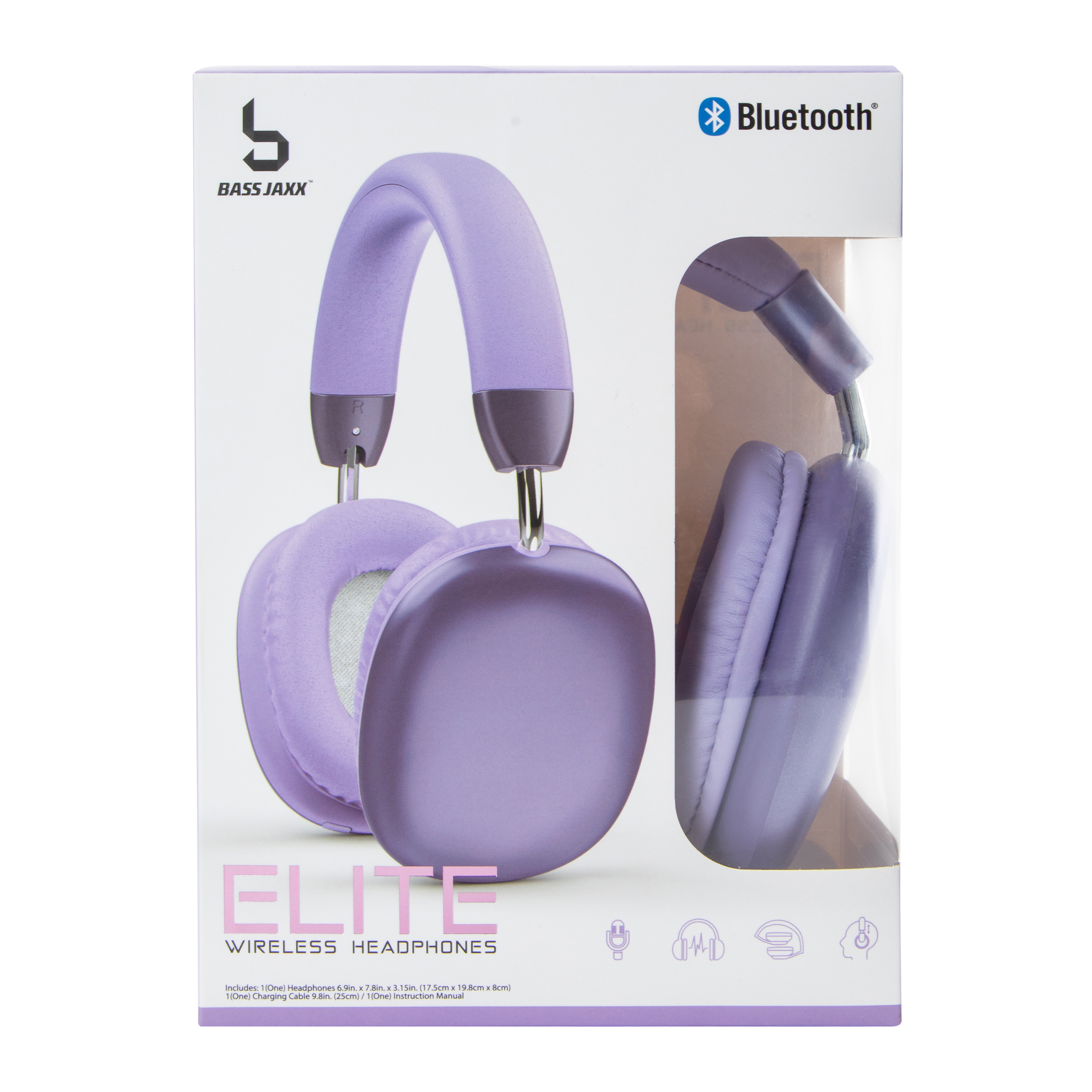 Bluetooth Elite Wireless Headphones With Mic Five Below