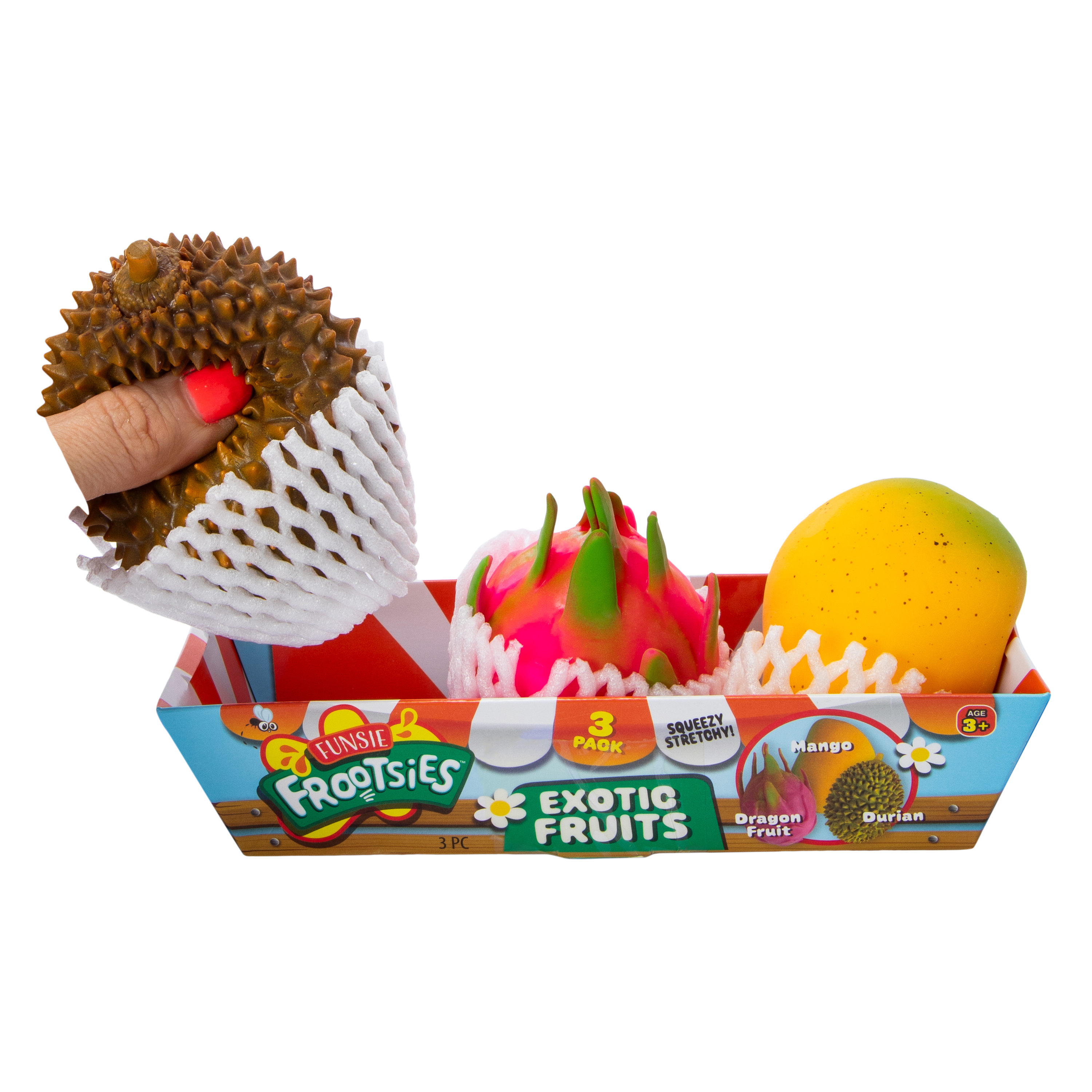Funsie Frootsies™ Exotic Fruits Fidget Toys 3-Count