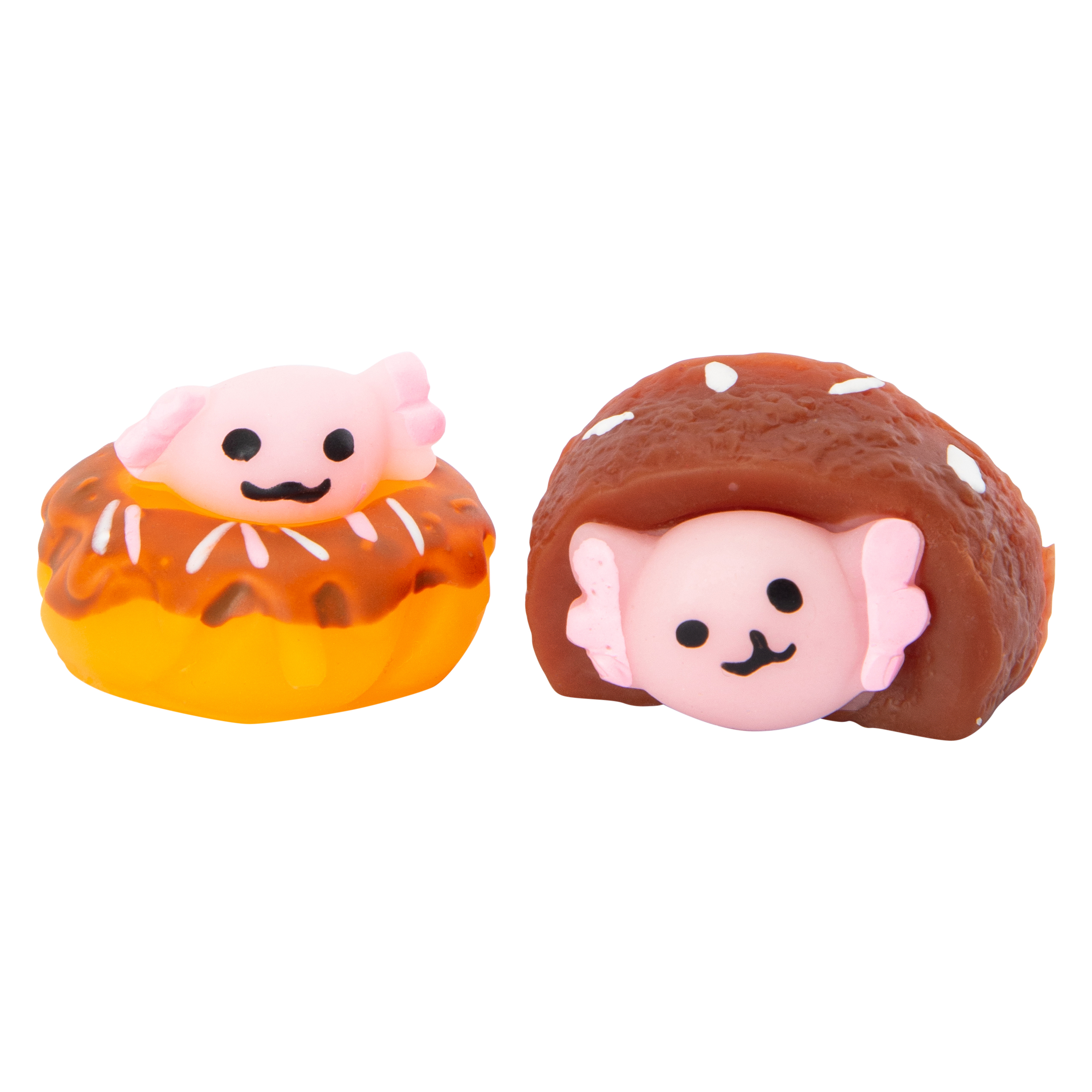 Ugly Cute™ Axolotl Squish Toy 2-Count (Styles May Vary)