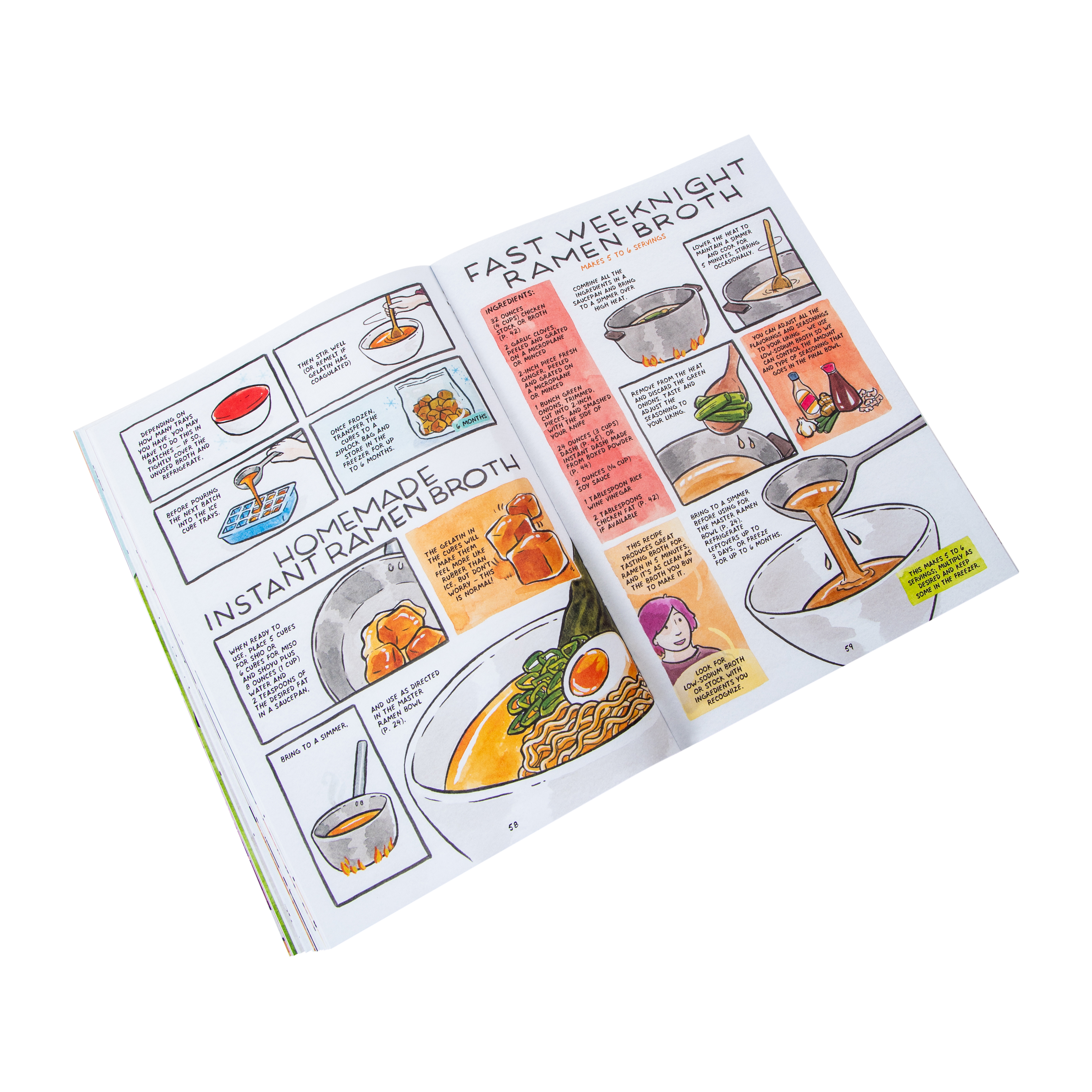 Let's Make Ramen! Comic Cookbook