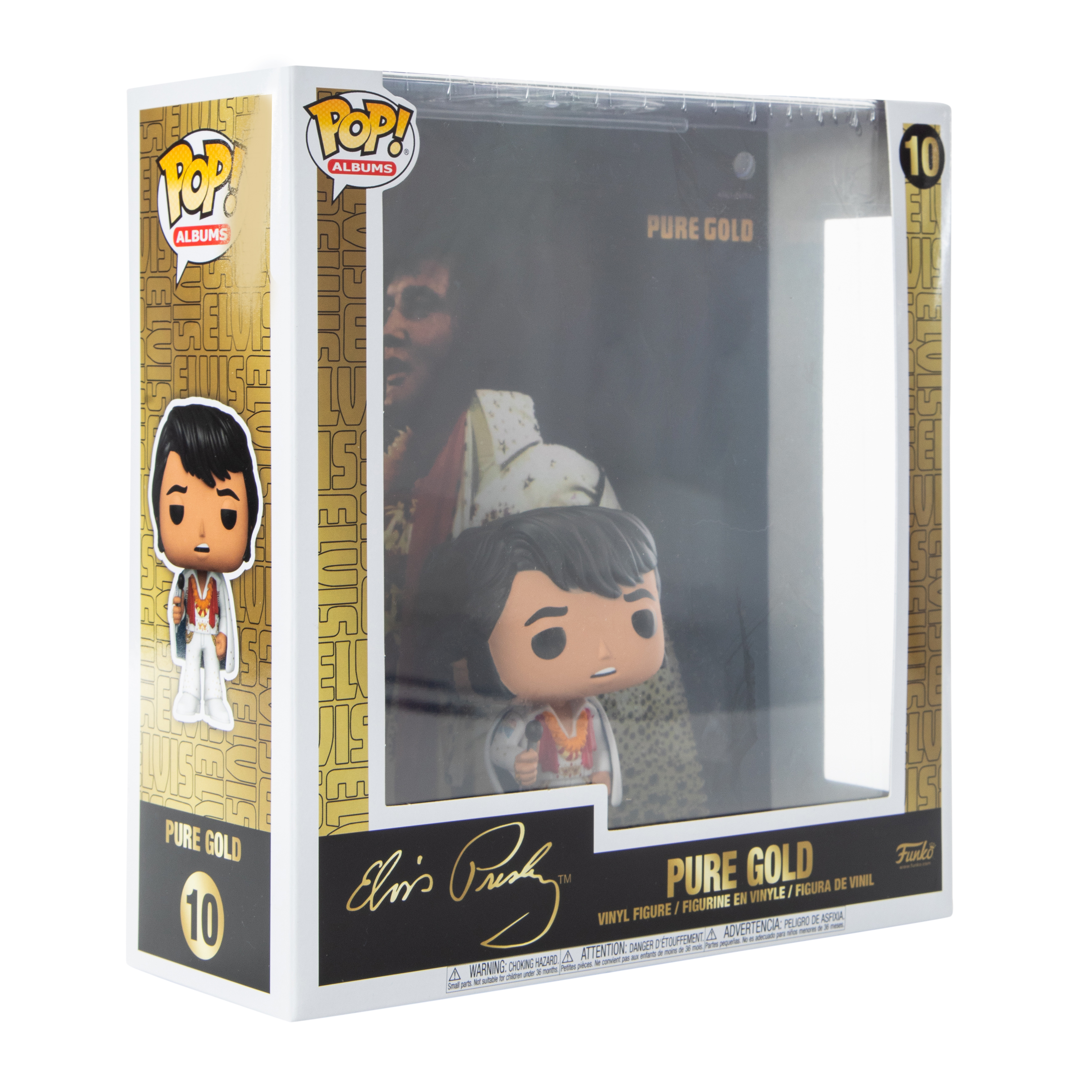 Elvis #10 Pure Gold Album Funko Pop offers